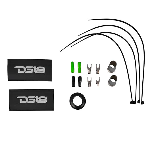 0-GA Amplifier Installation Wiring Kit - Green - Image 4