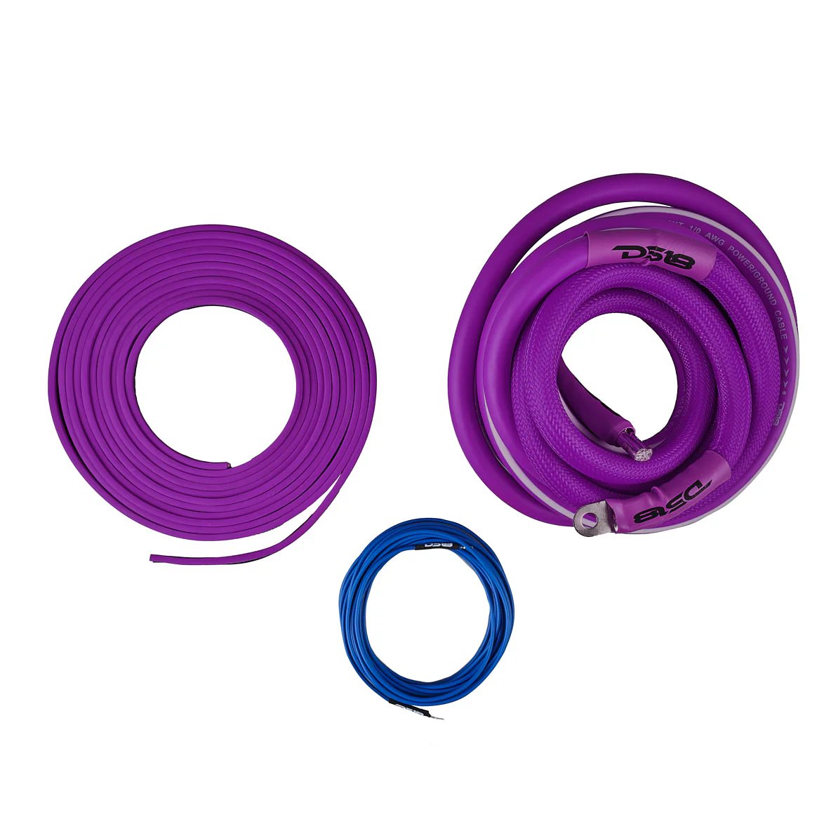 0-GA Amplifier Installation Wiring Kit - Purple - Image 3