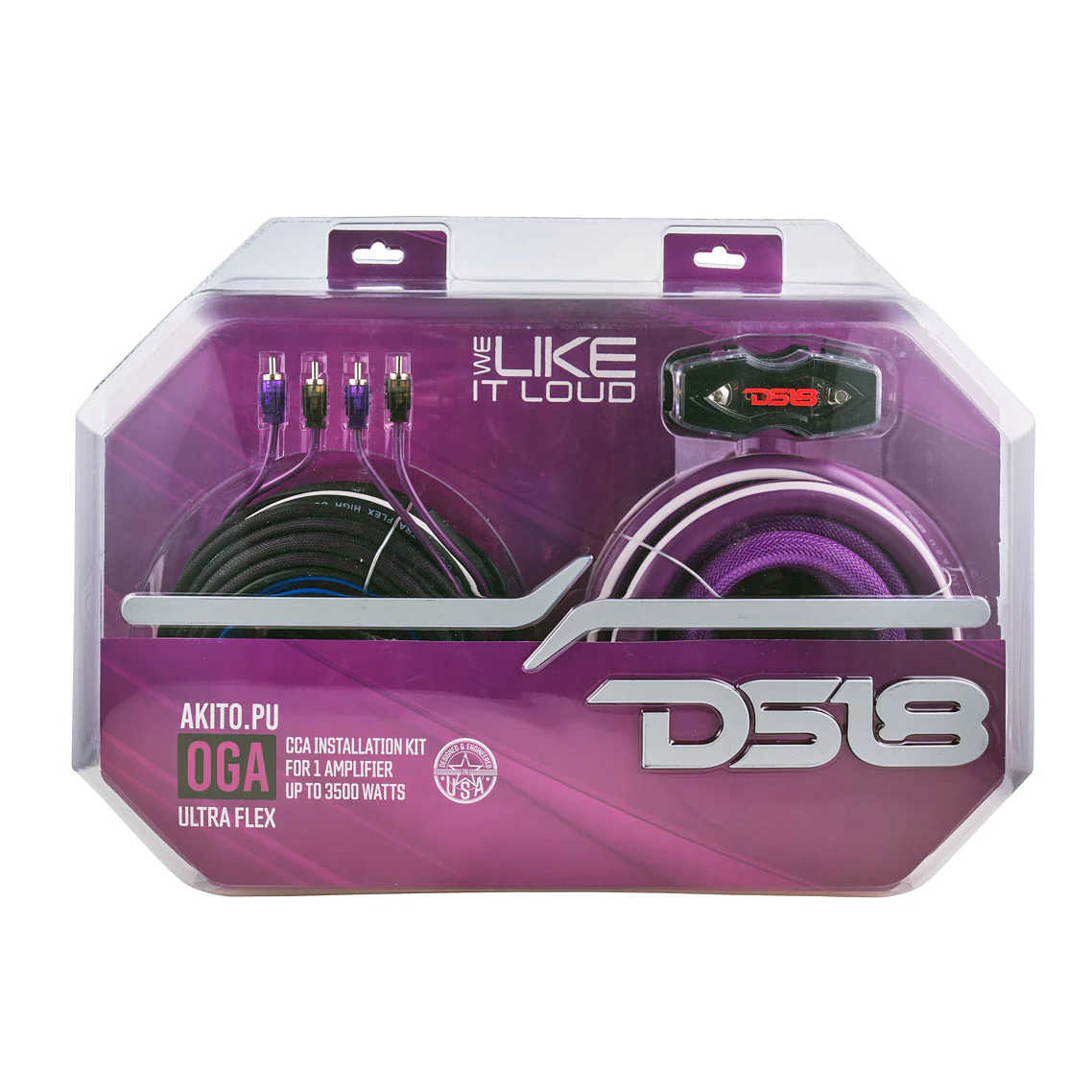 0-GA Amplifier Installation Wiring Kit - Purple - Image 6