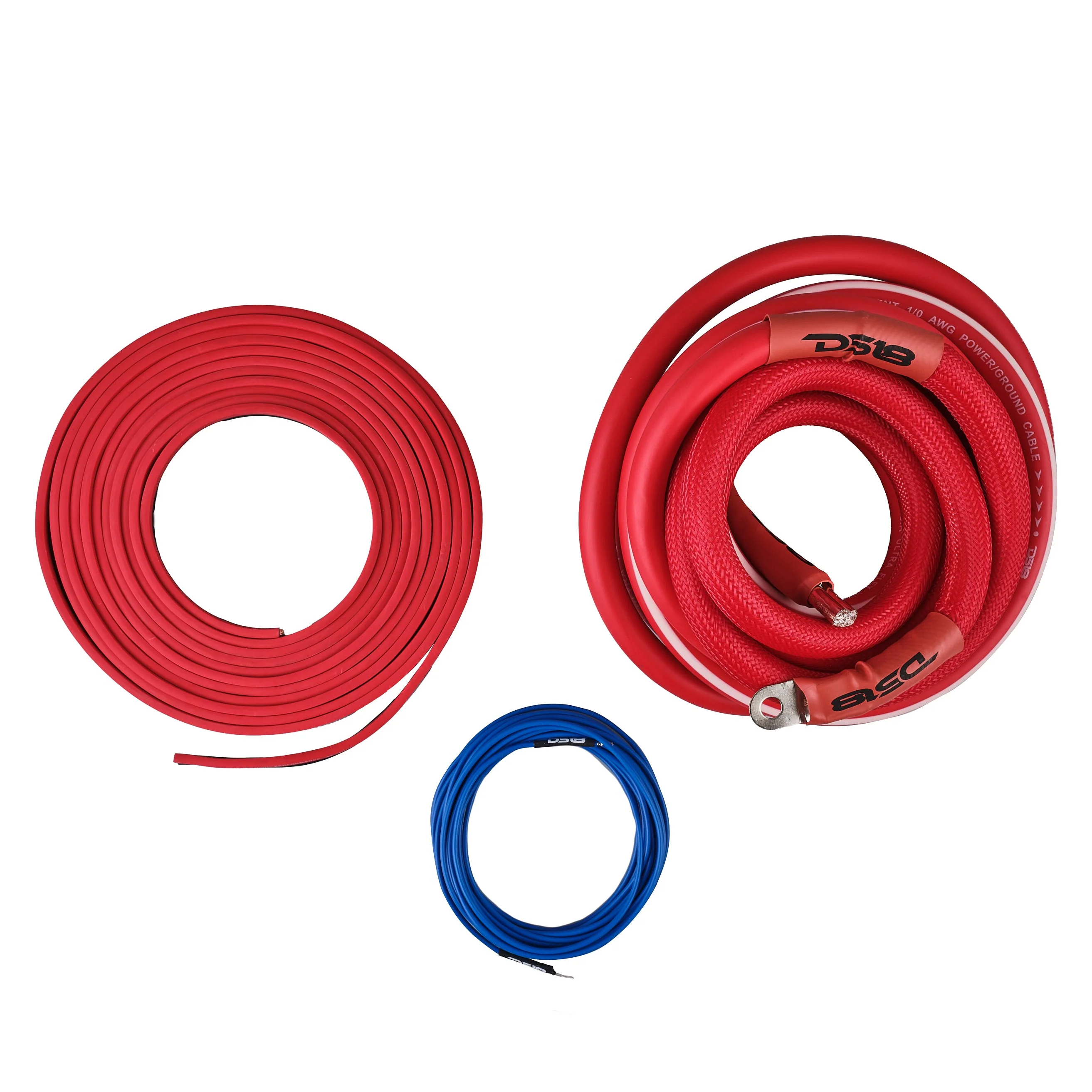 0-GA Amplifier Installation Wiring Kit - Red - Image 3