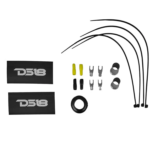 0-GA Amplifier Installation Wiring Kit - Yellow - Image 4