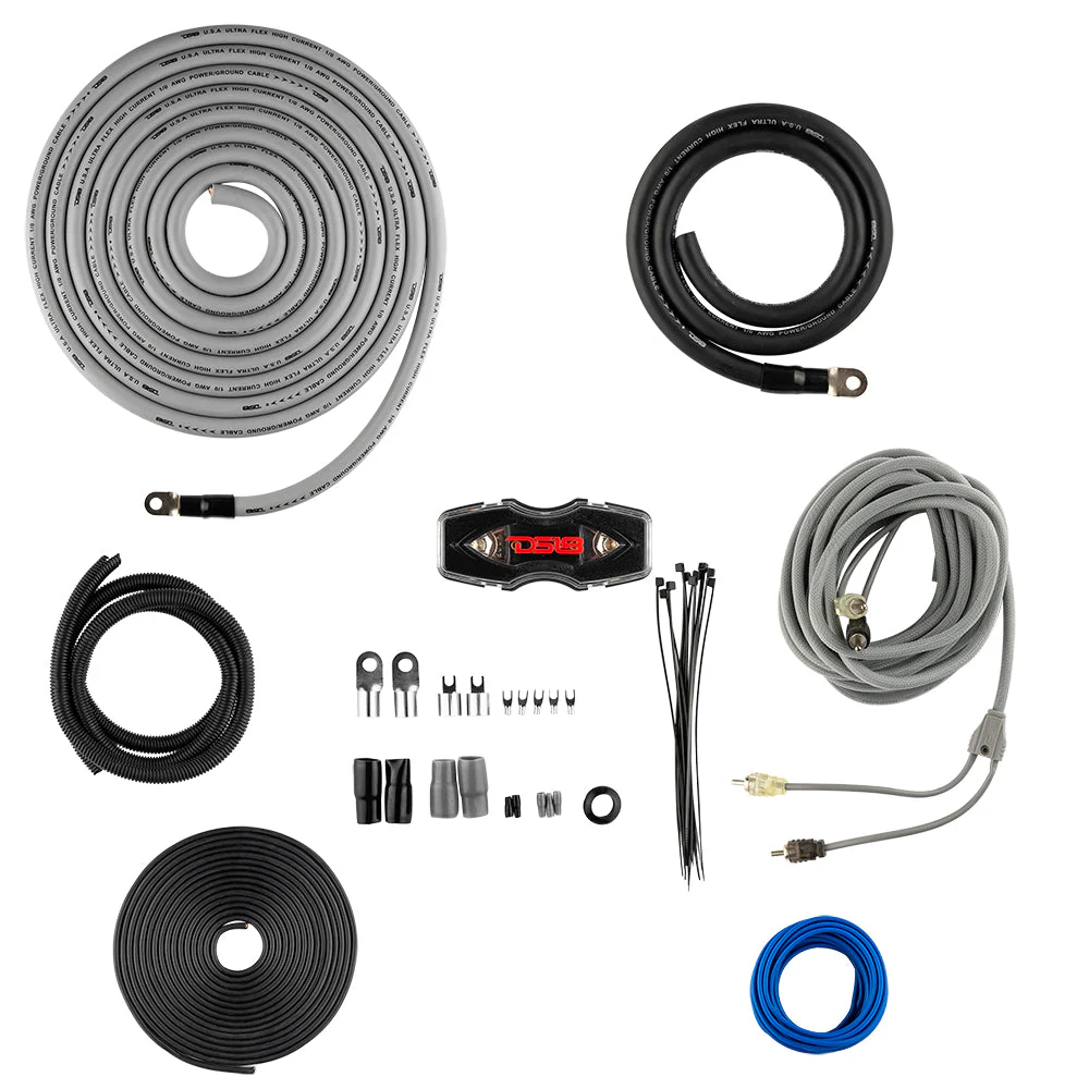 0-GA CCA Amplifiers  Installation Kit - SILVER - Image 2