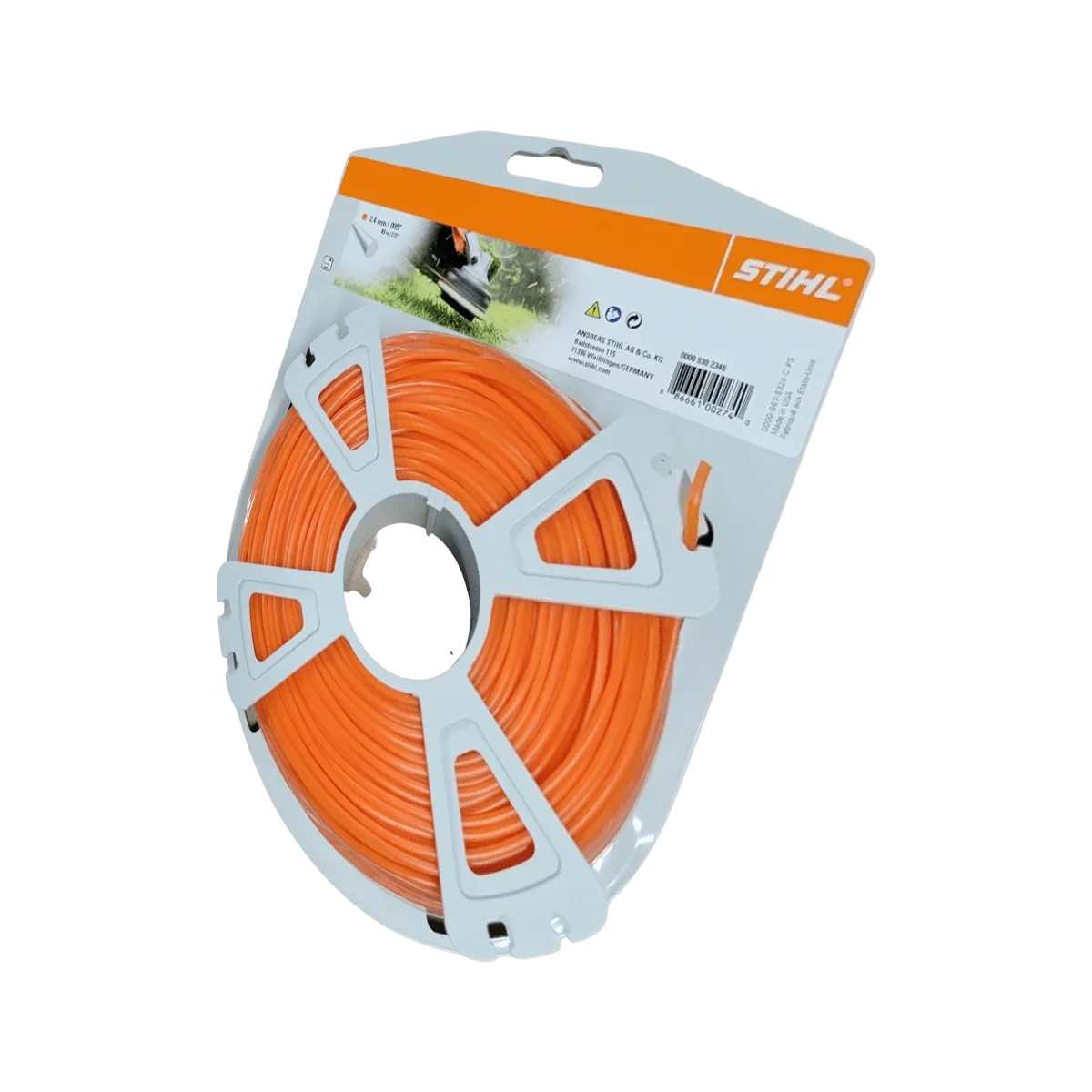 0000-930-2340 Trimmer Line .095 (280') Orange 1 Lb Roll - Image 4