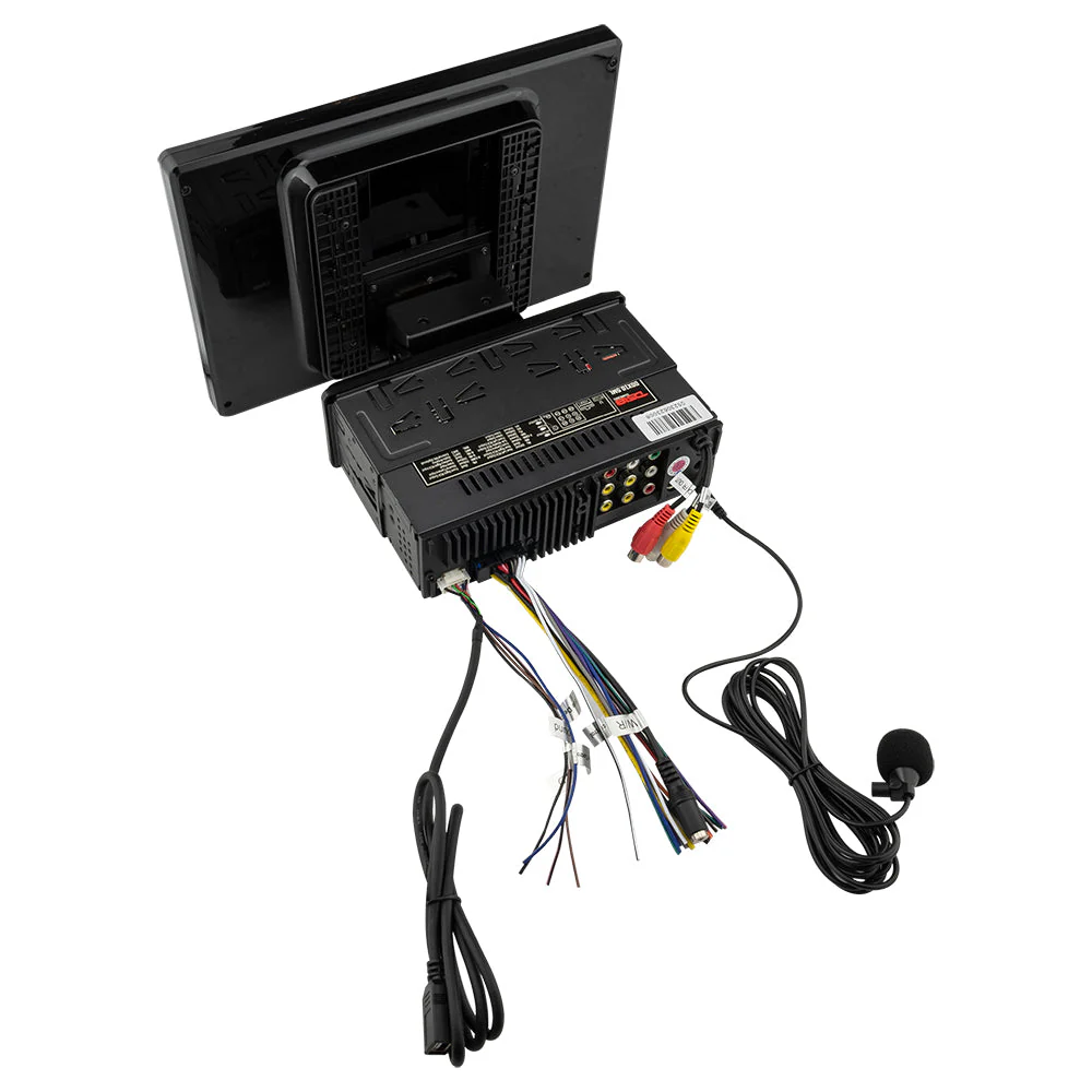 10.5" Floating Adjustable Modular Touchscreen Mechless Single-DIN Head Unit with Bluetooth, Mirror Link and USB - Image 5