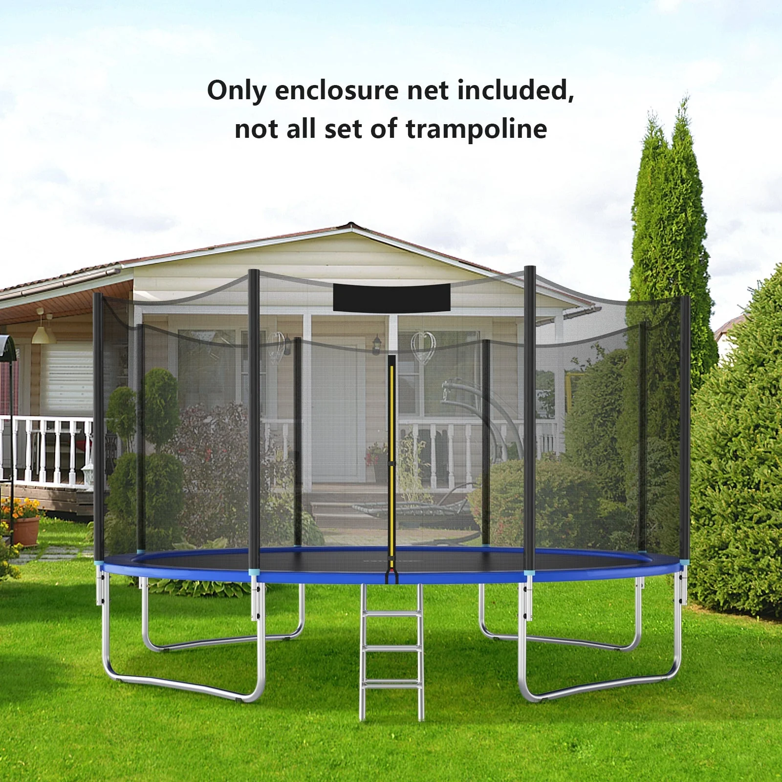 10 Feet Trampoline Safety Replacement Protection Enclosure Net - Image 2