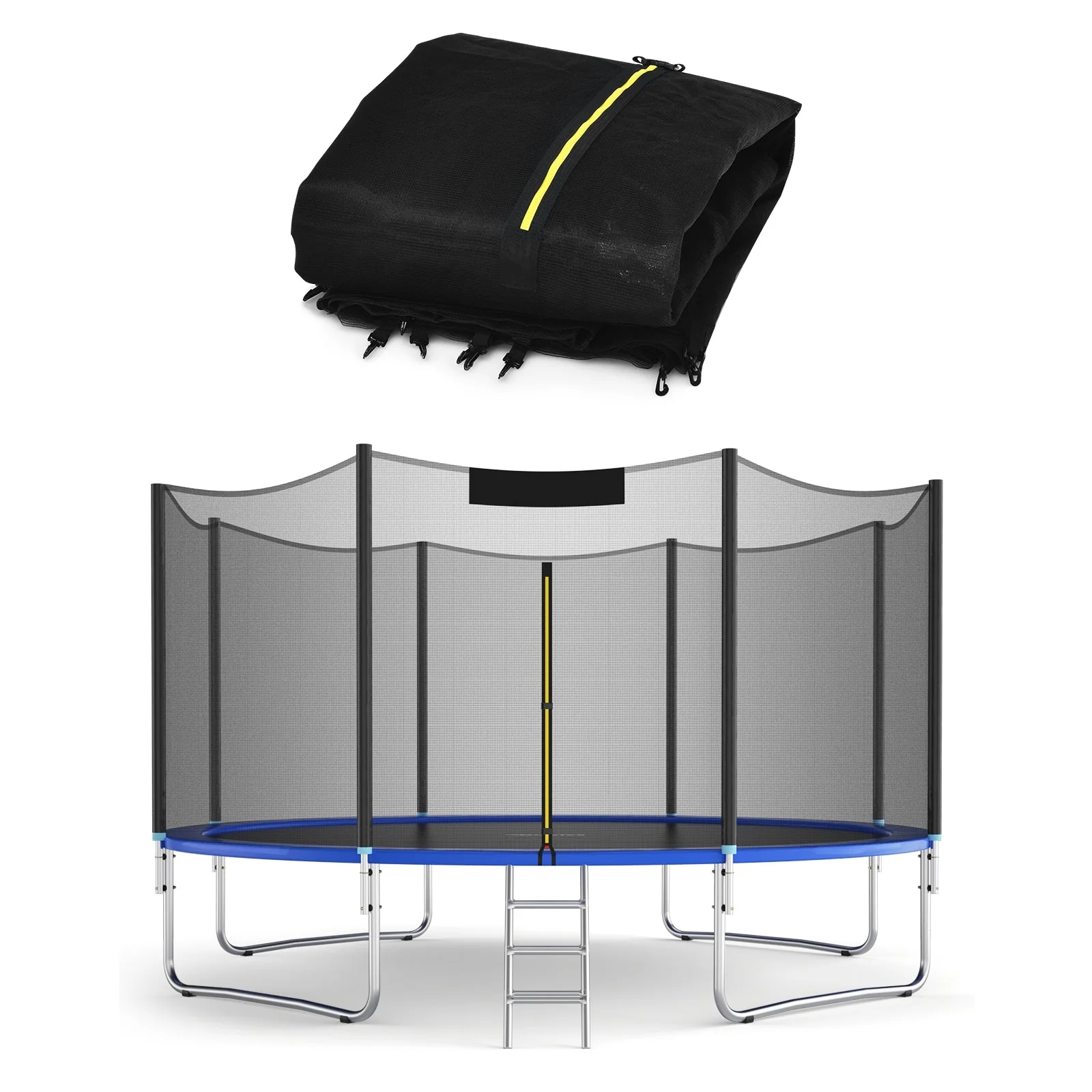 10 Feet Trampoline Safety Replacement Protection Enclosure Net - Image 3