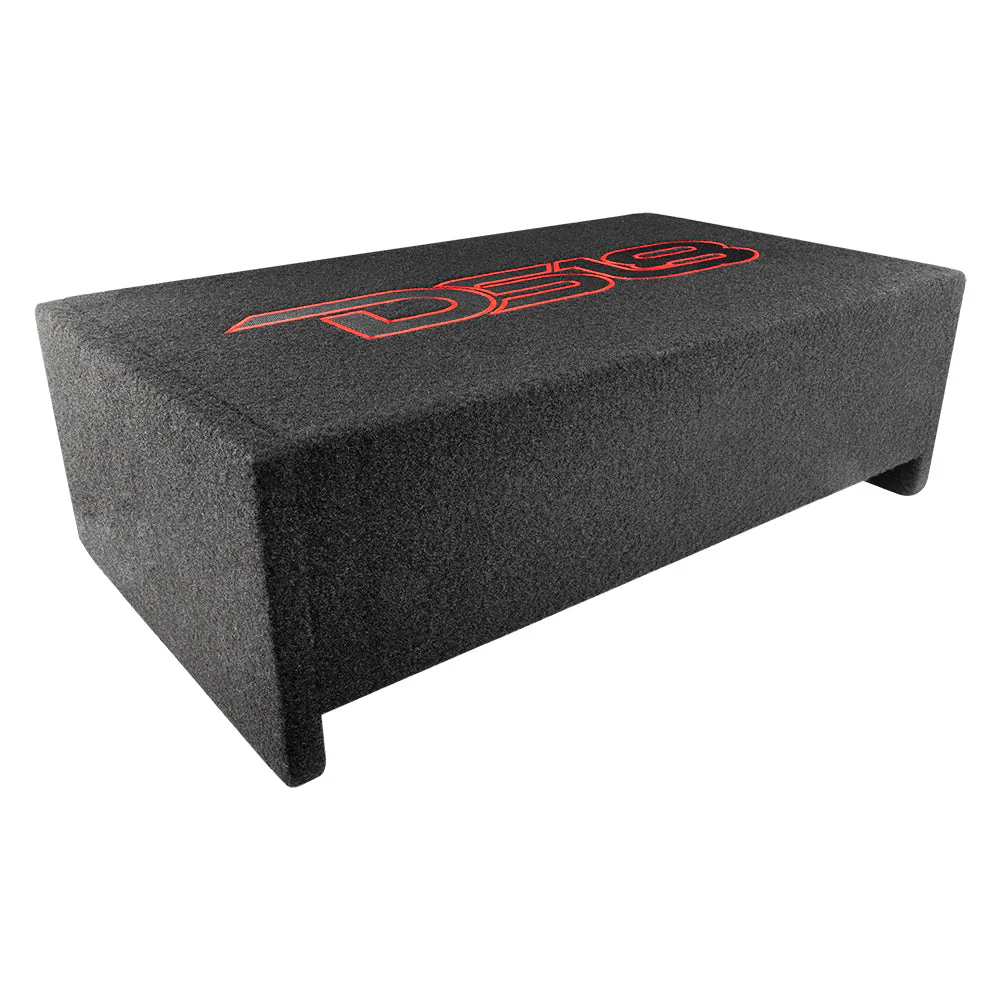 10" Loaded Amplified Shallow Down Fire Subwoofer Enclosure 250 Watts Rms - Image 6