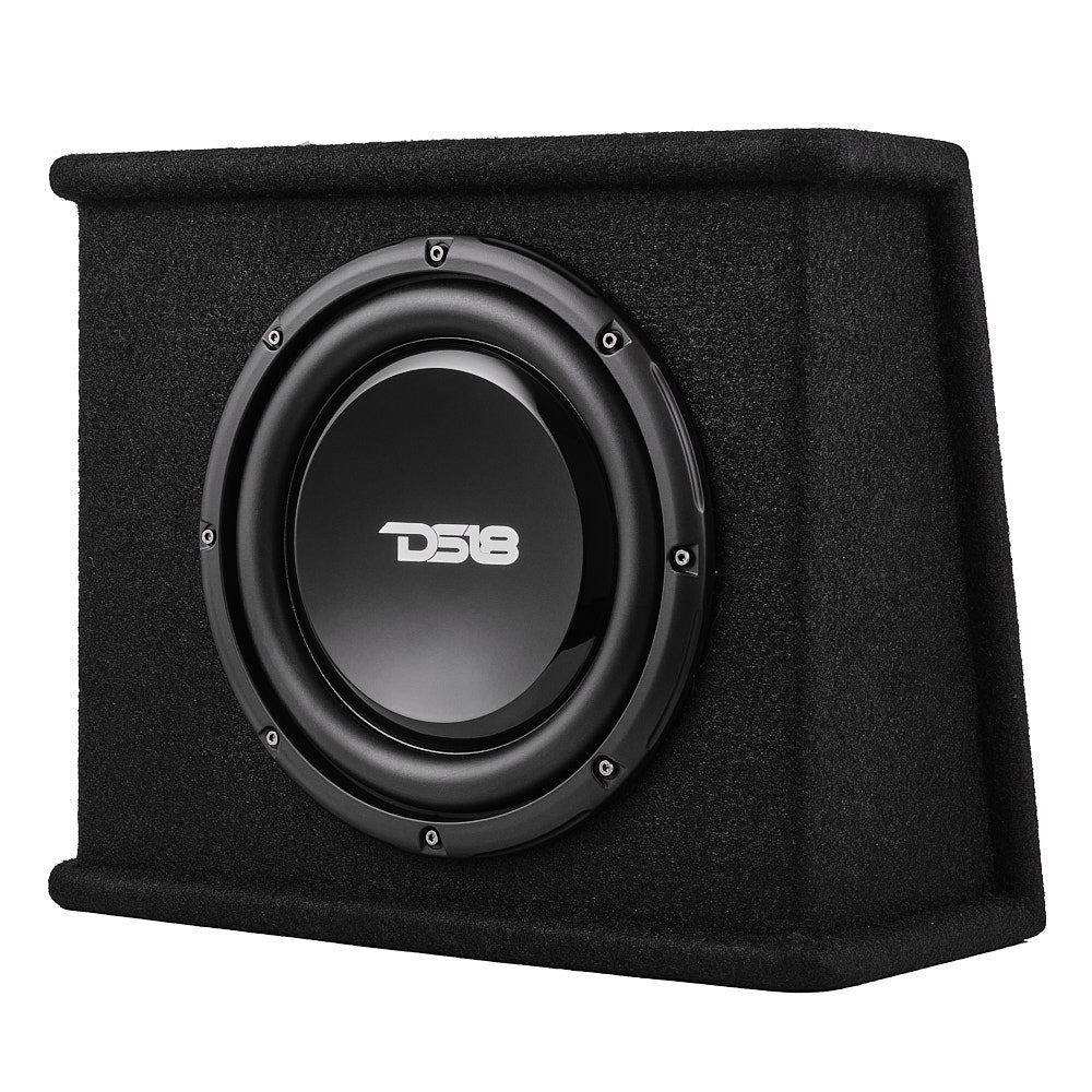 10" Loaded Amplified Shallow Subwoofer Enclosure 350 Watts Rms - Image 3