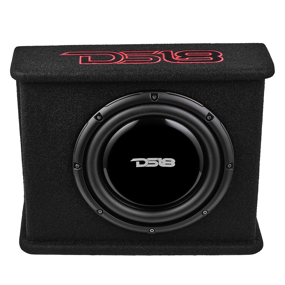 10" Loaded Amplified Shallow Subwoofer Enclosure 350 Watts Rms - Image 6
