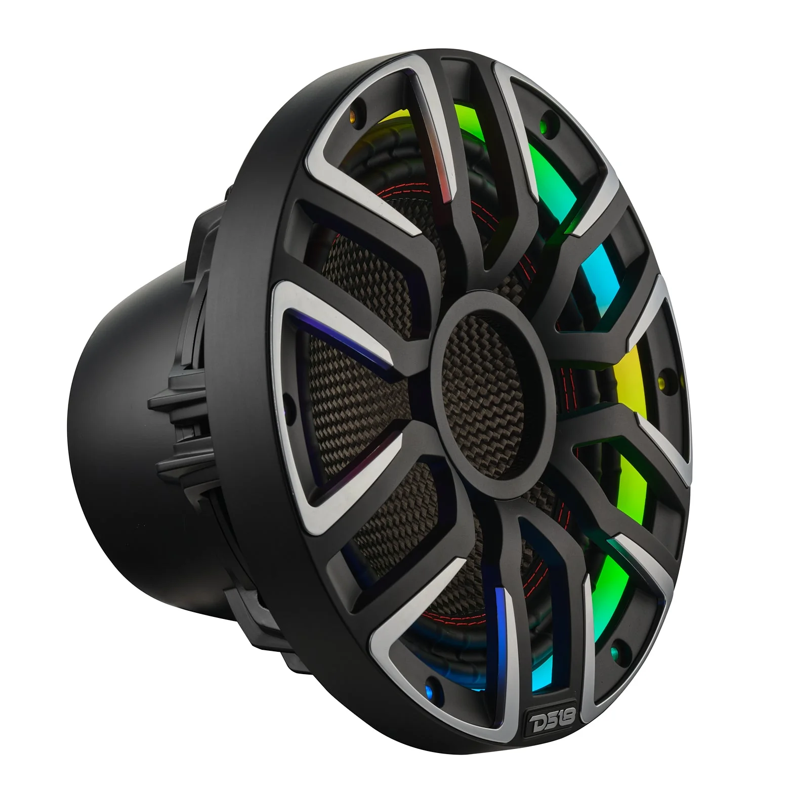 10” Neodymium Marine & Powersports Subwoofer With Carbon Fiber Cone | 600W RMS 4-Ohm - Image 3