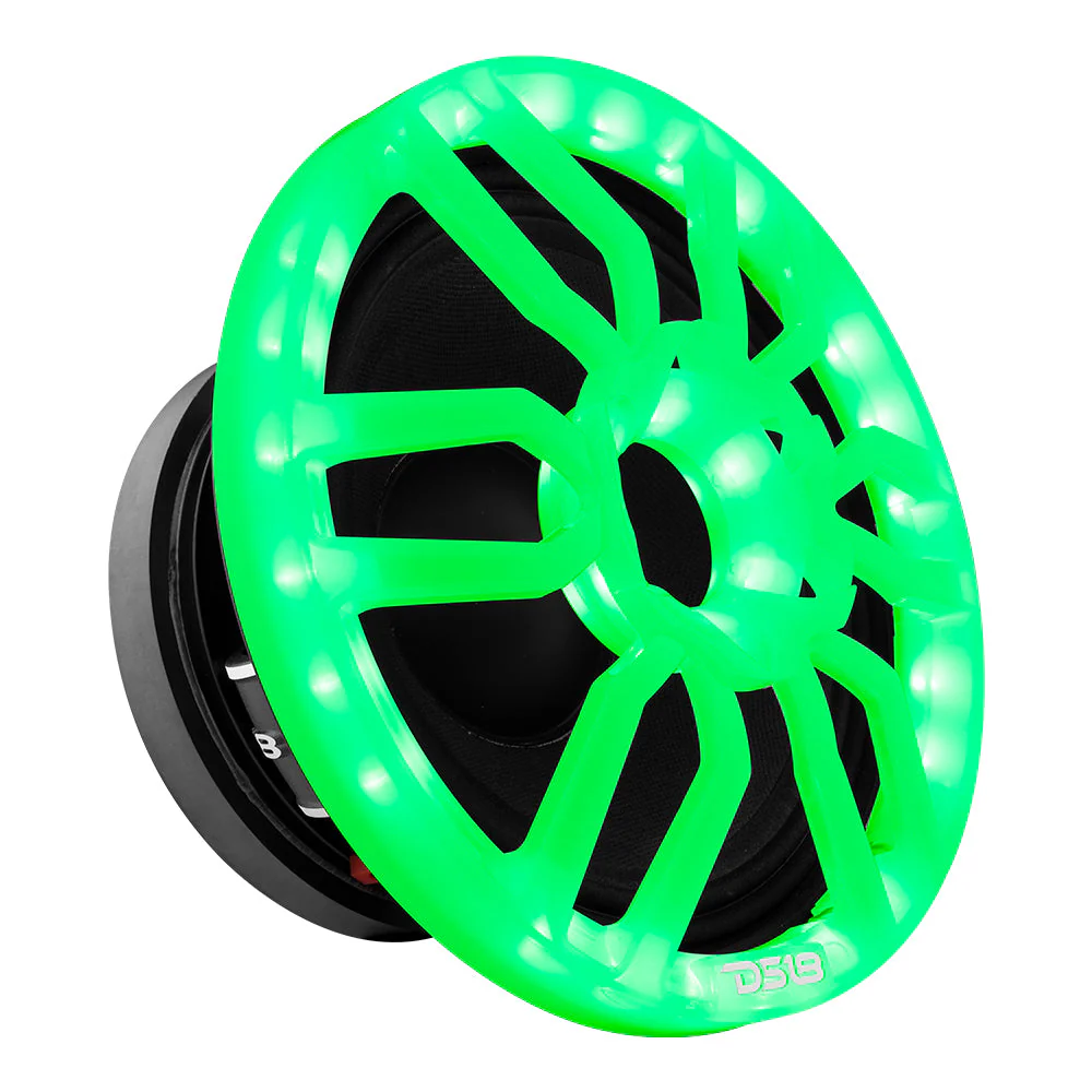 10" Universal Speaker Grill Cover -RGB LED Lights - Image 2