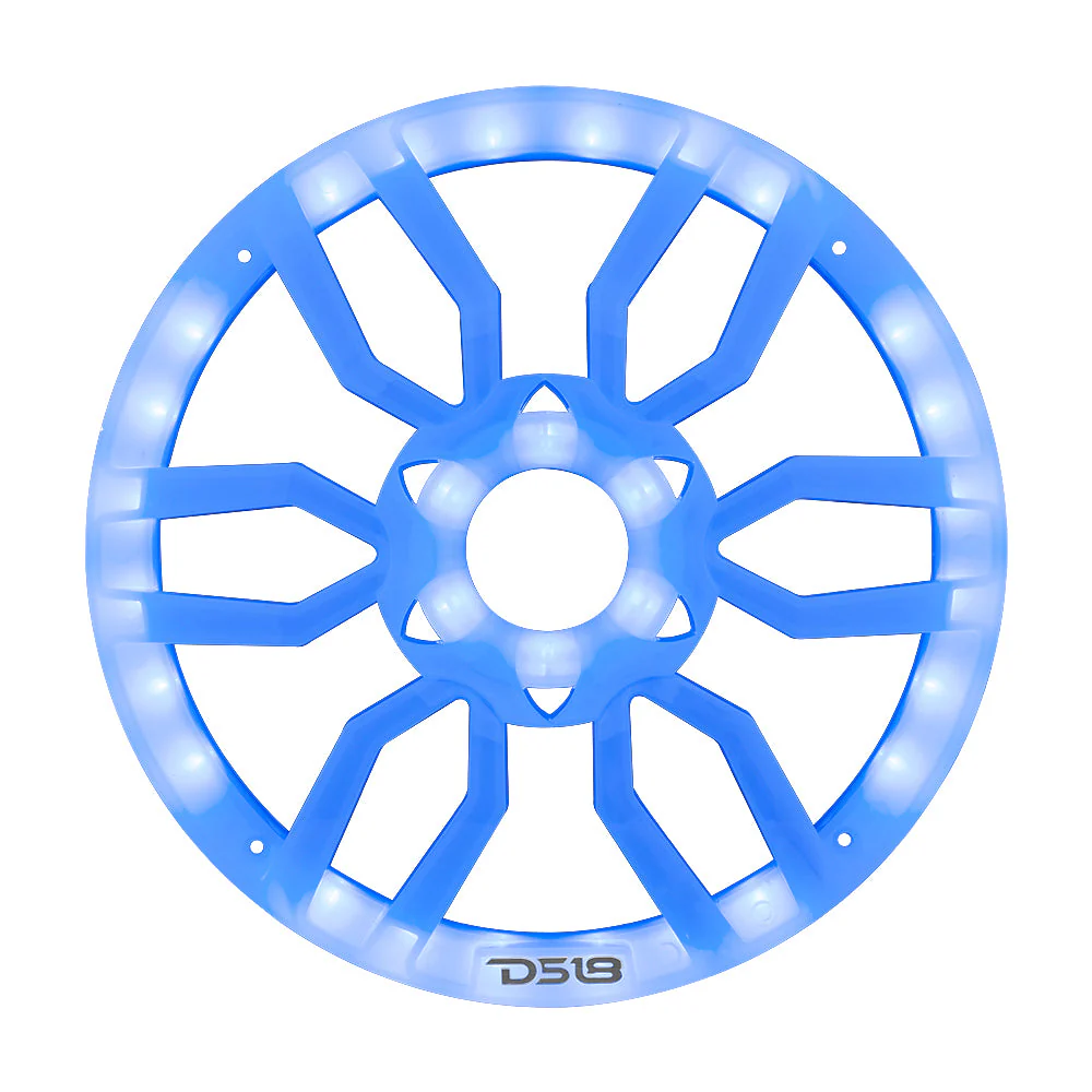 10" Universal Speaker Grill Cover -RGB LED Lights - Image 3