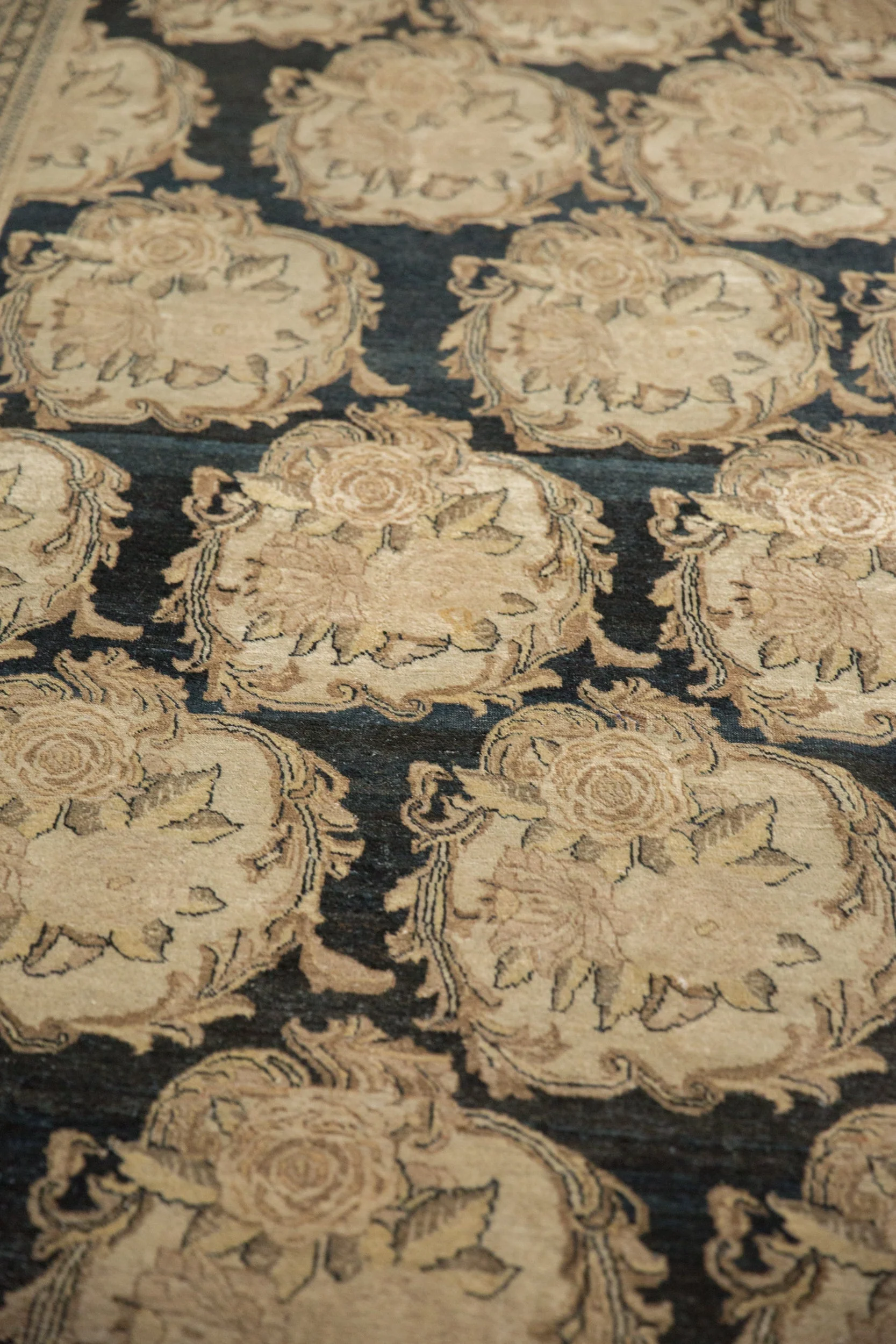 10x13 Antique Distressed Tabriz Carpet - Image 11