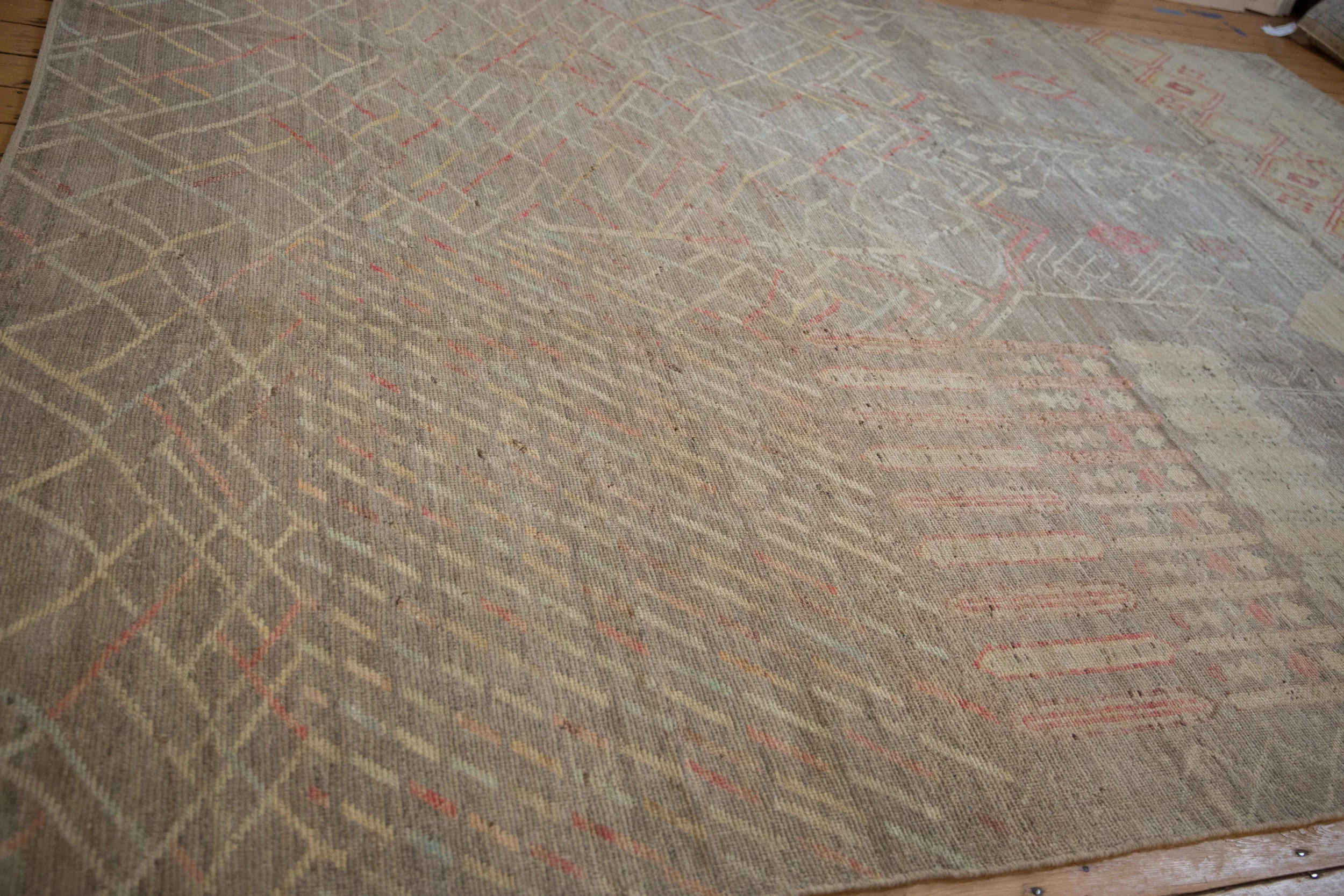 10x14 Pakistani Moroccan Design Carpet - Image 8