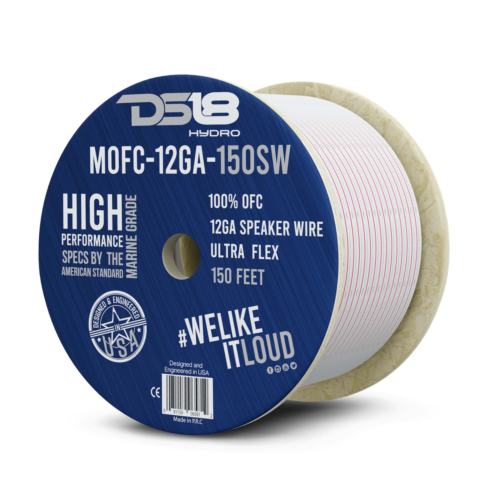 12-GA Marine Grade Tinned 100% Copper OFC Speaker Wire -150 Feet - Image 5
