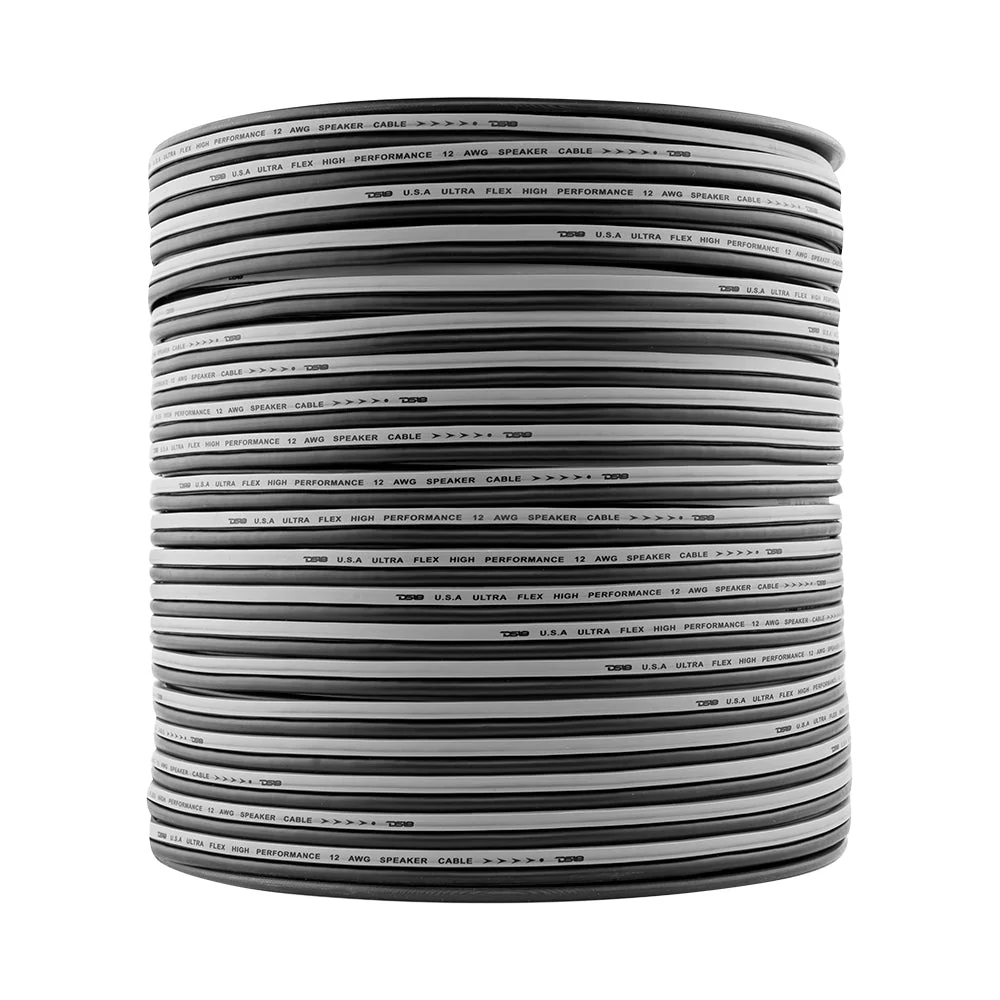 12-GA Speaker Wire 500 Feet -Silver and Black - Image 2