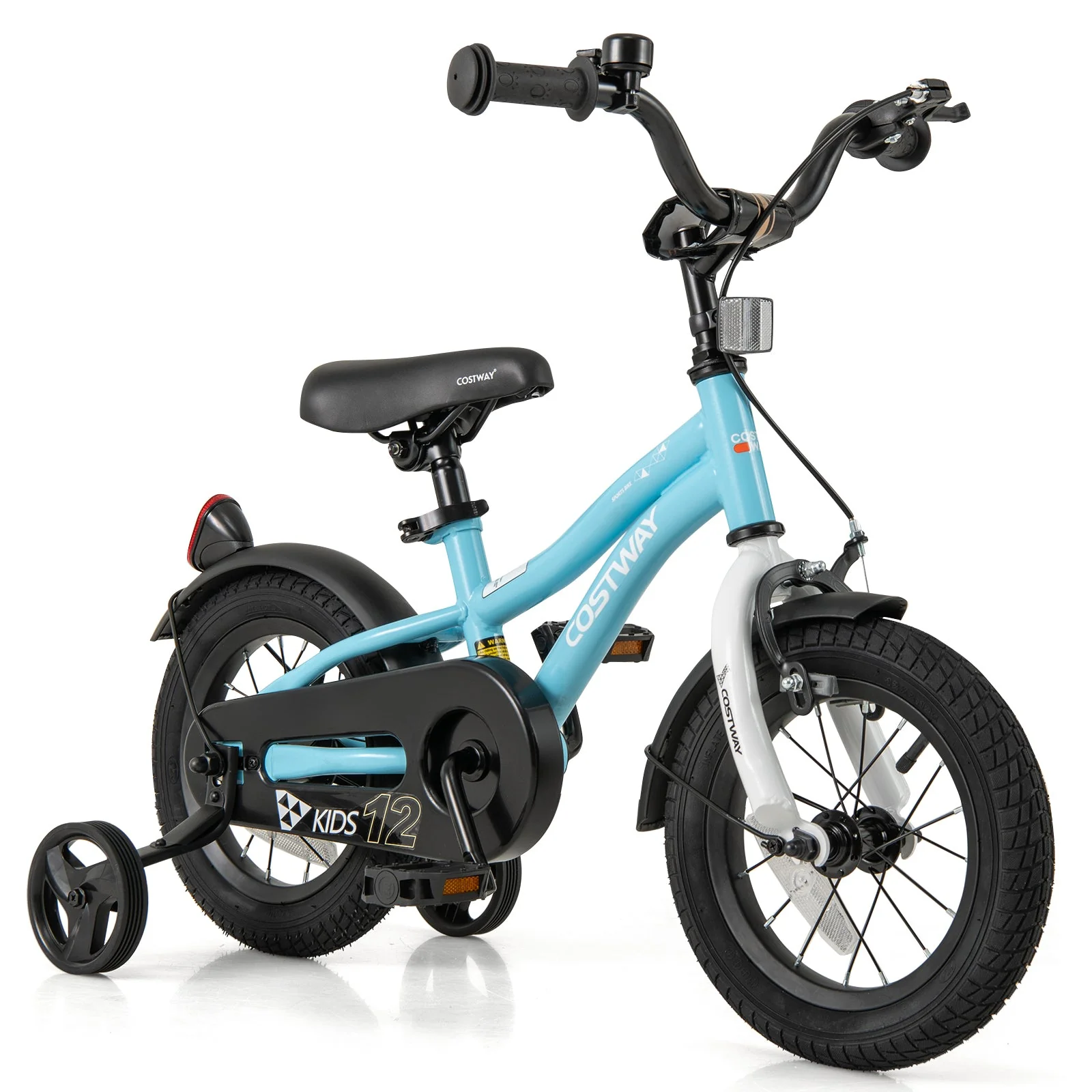 12-Inch Kids Bike for 3-4 Years Old Children Bicycle with Training Wheels - Image 3