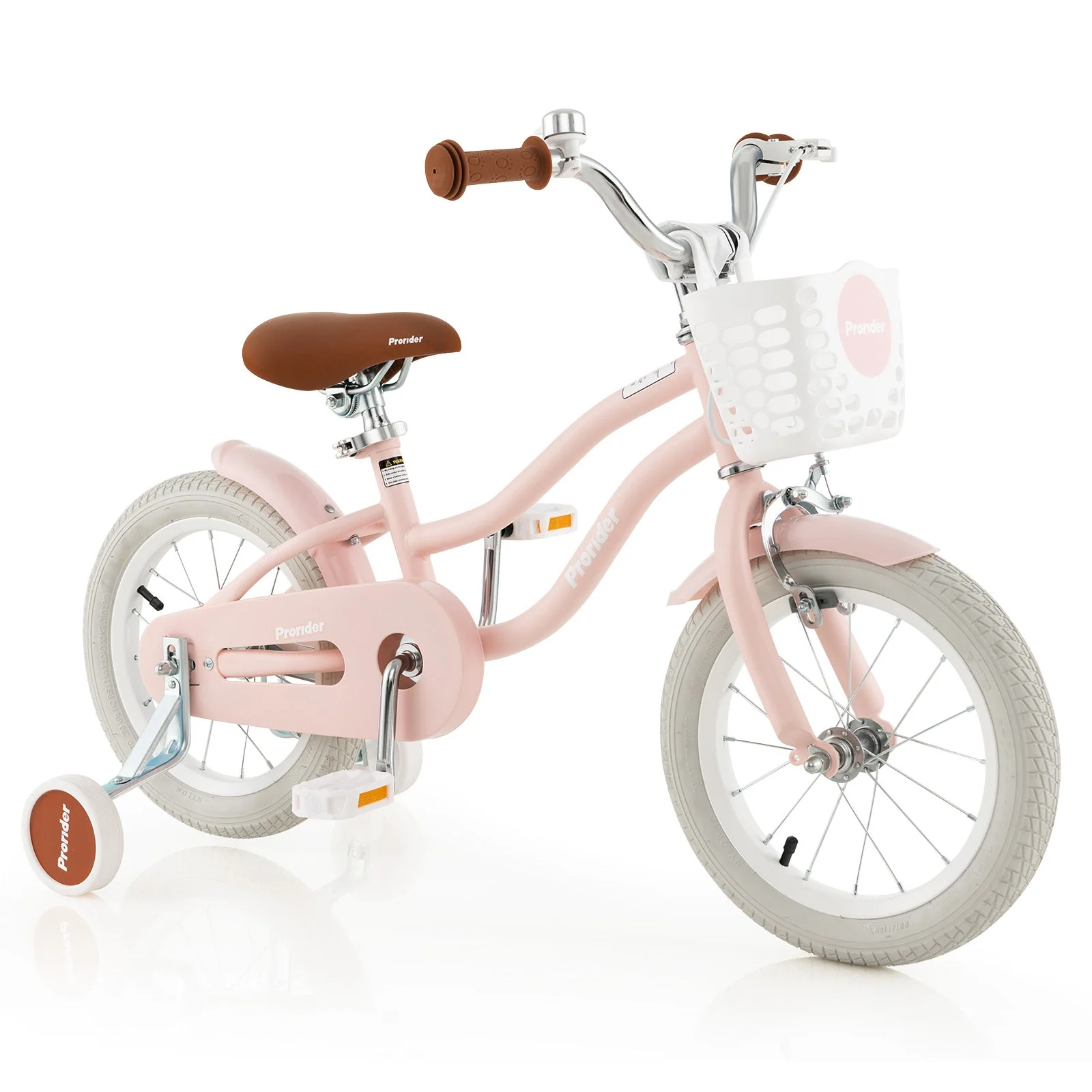 12 Inch Kids Bike with Training Wheels for Boys Girls Ages 3-8 Years-12 inches - Image 2