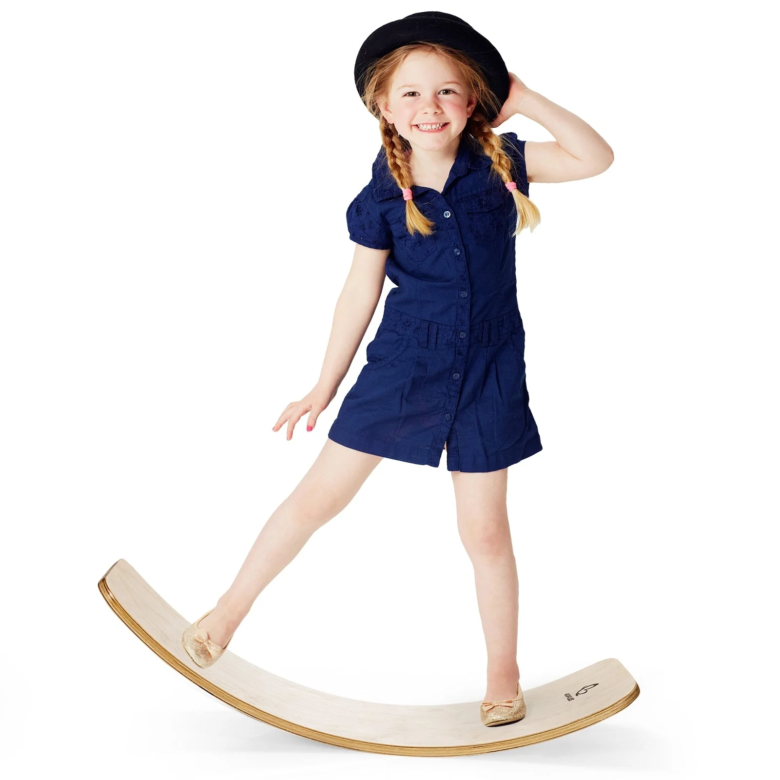 12 Inch Wobble Board for Balance Training-Natural - Image 3