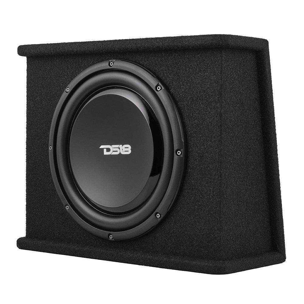 12" Loaded Amplified Shallow Subwoofer Enclosure 350 Watts Rms - Image 3