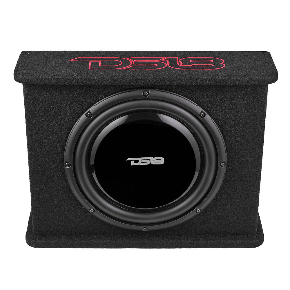 12" Loaded Amplified Shallow Subwoofer Enclosure 350 Watts Rms - Image 5