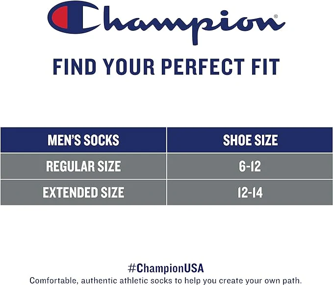 12-Pack Champion Super No Show Socks - Assorted Colors - Image 2