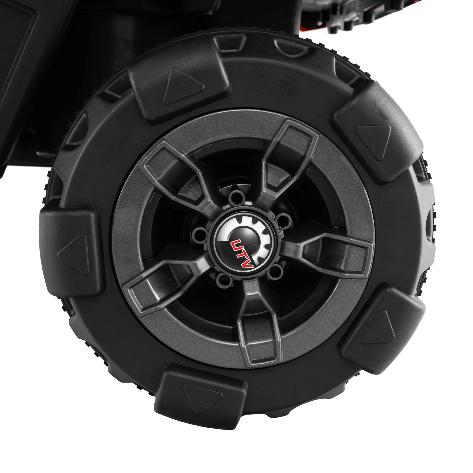 12V Battery Powered Electric Vehicle with Remote Control and 3 Speeds-Red - Image 2