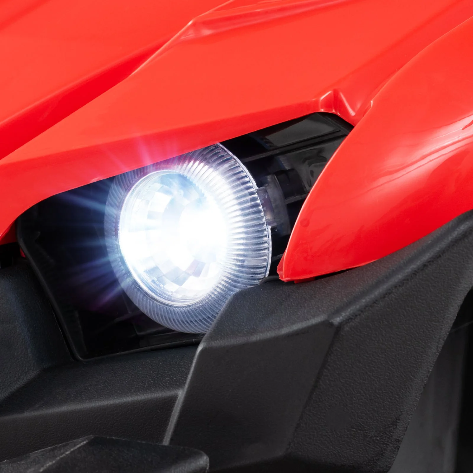 12V Battery Powered Electric Vehicle with Remote Control and 3 Speeds-Red - Image 4