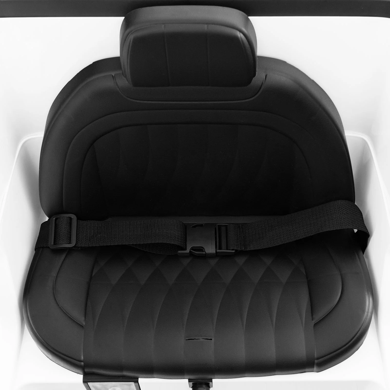 12V Battery Powered Mercedes-Benz G500 Kids Ride-on Car-White - Image 5