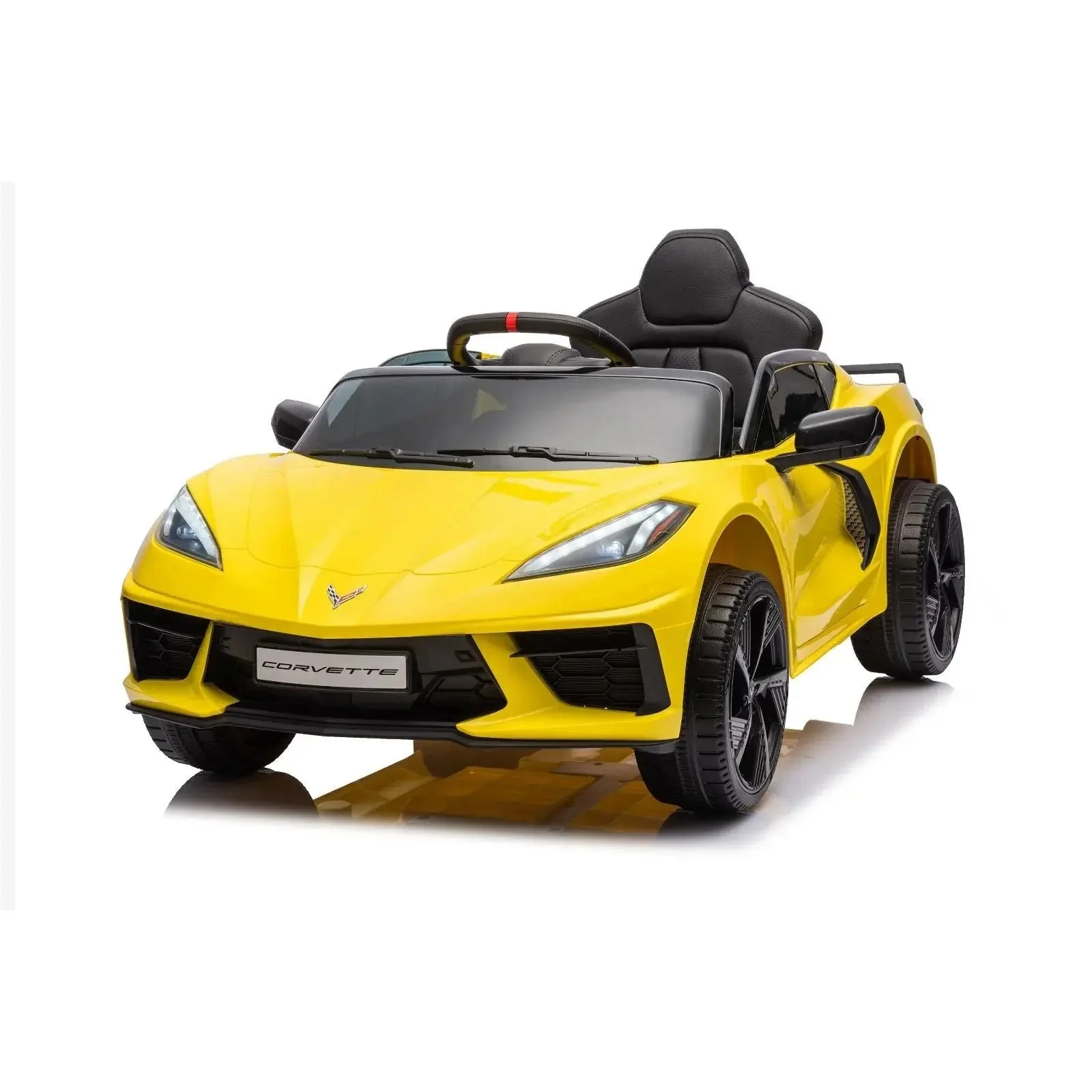 12V Chevrolet Corvette C8 Stingray 1-Seater Kids Ride-On Car - Image 21