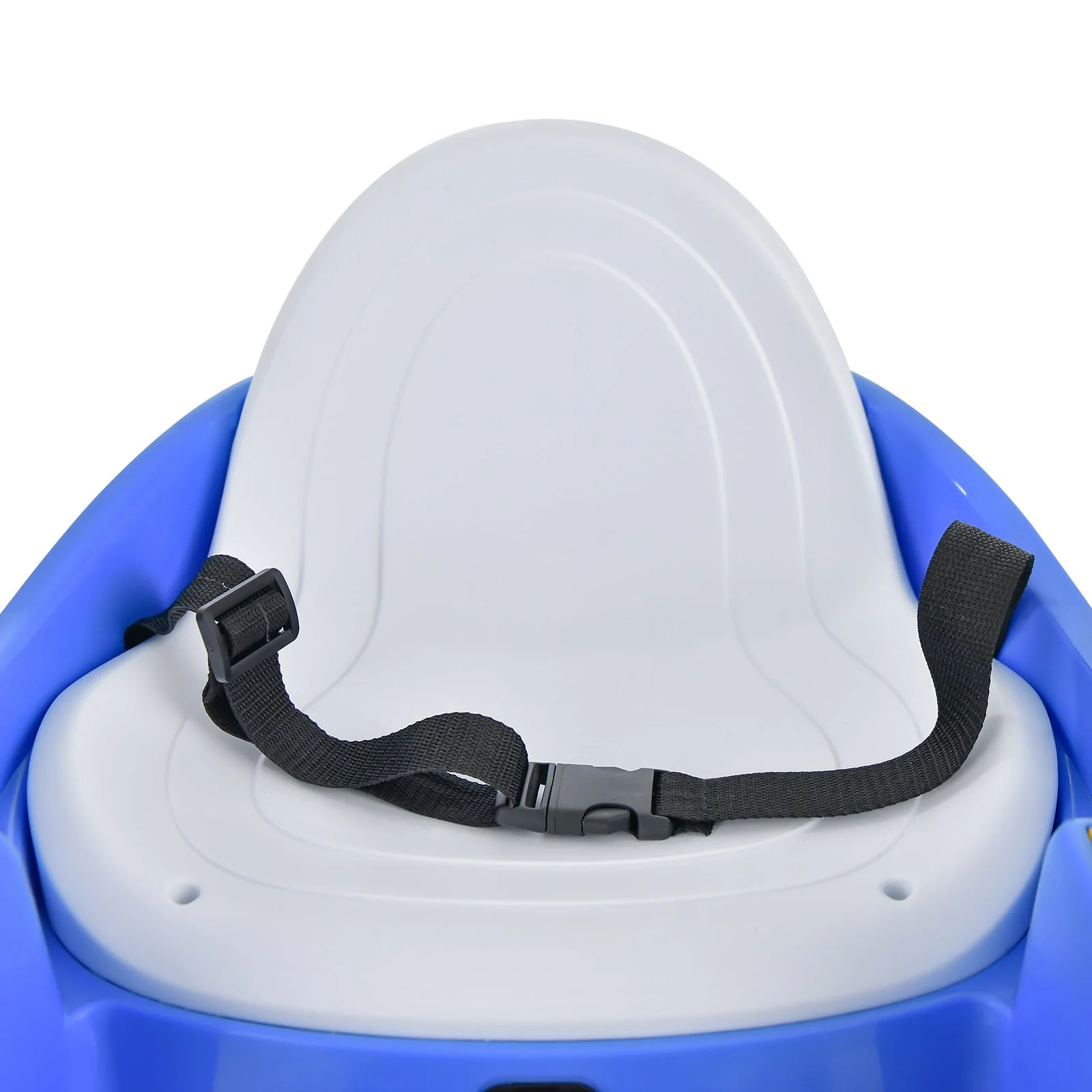 12V Electric Kids Ride On Bumper Car with Flashing Lights for Toddlers-Blue - Image 5
