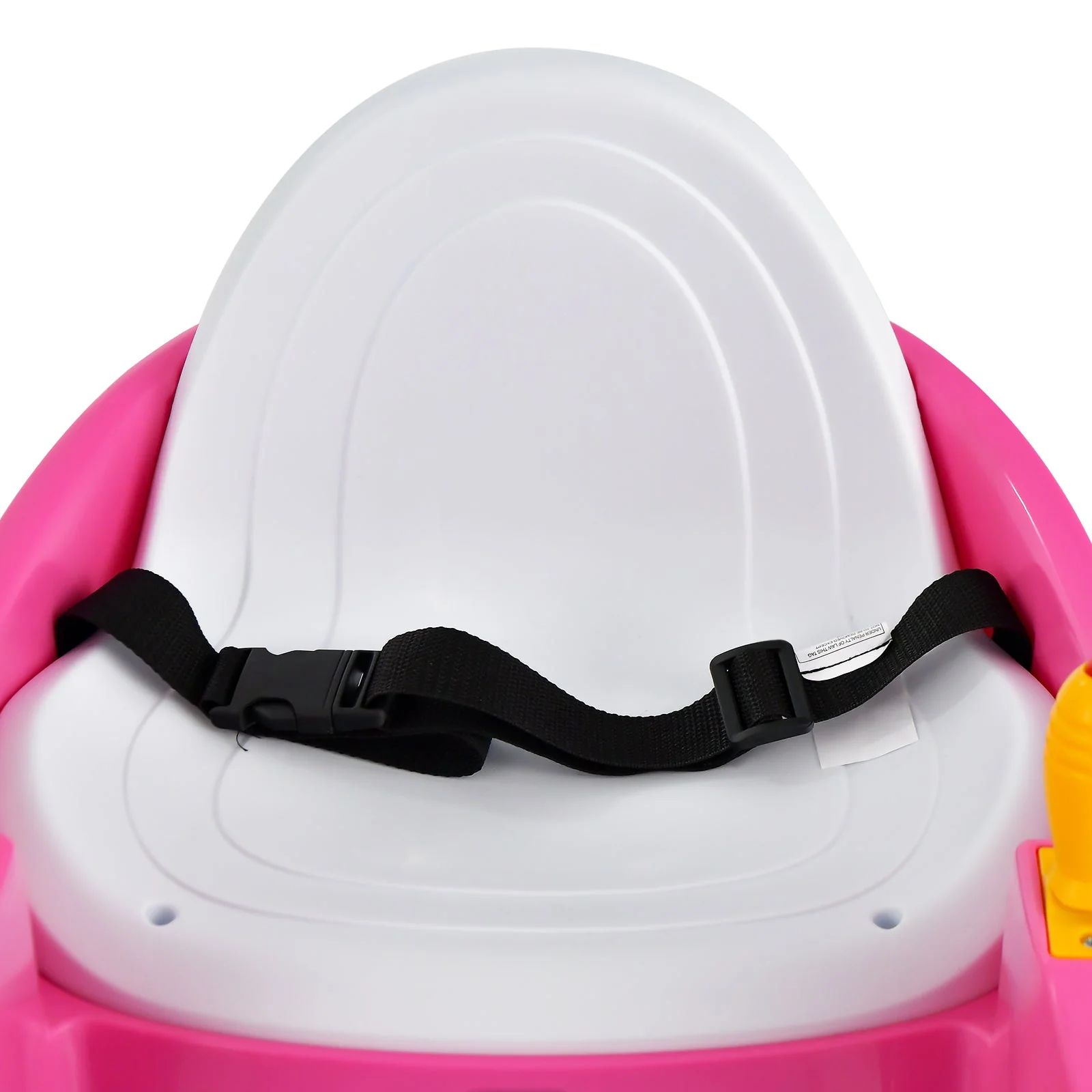 12V Electric Kids Ride On Bumper Car with Flashing Lights for Toddlers-Pink - Image 5