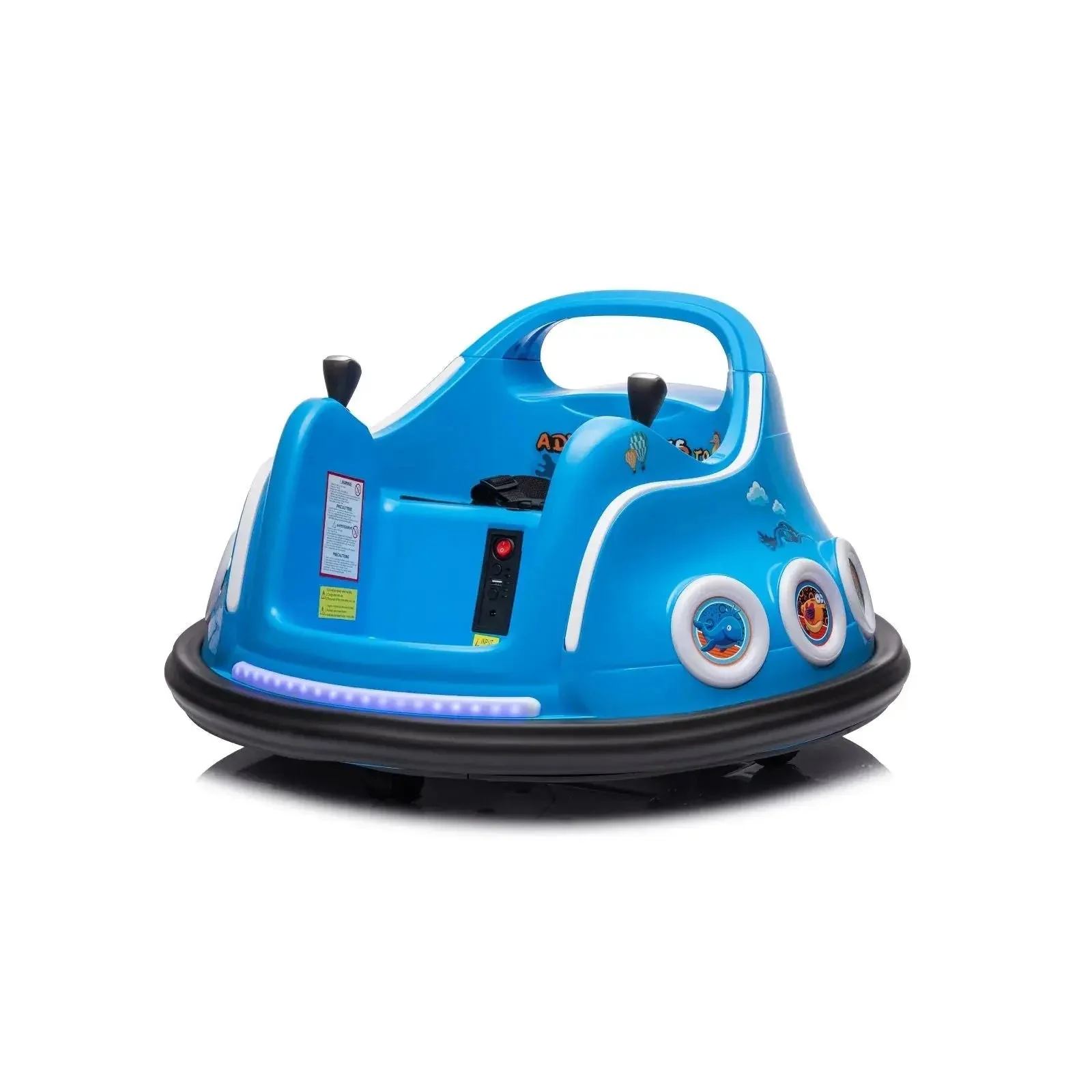 12V Freddo Bumper Car 1 Seater Ride on for Kids - Image 21