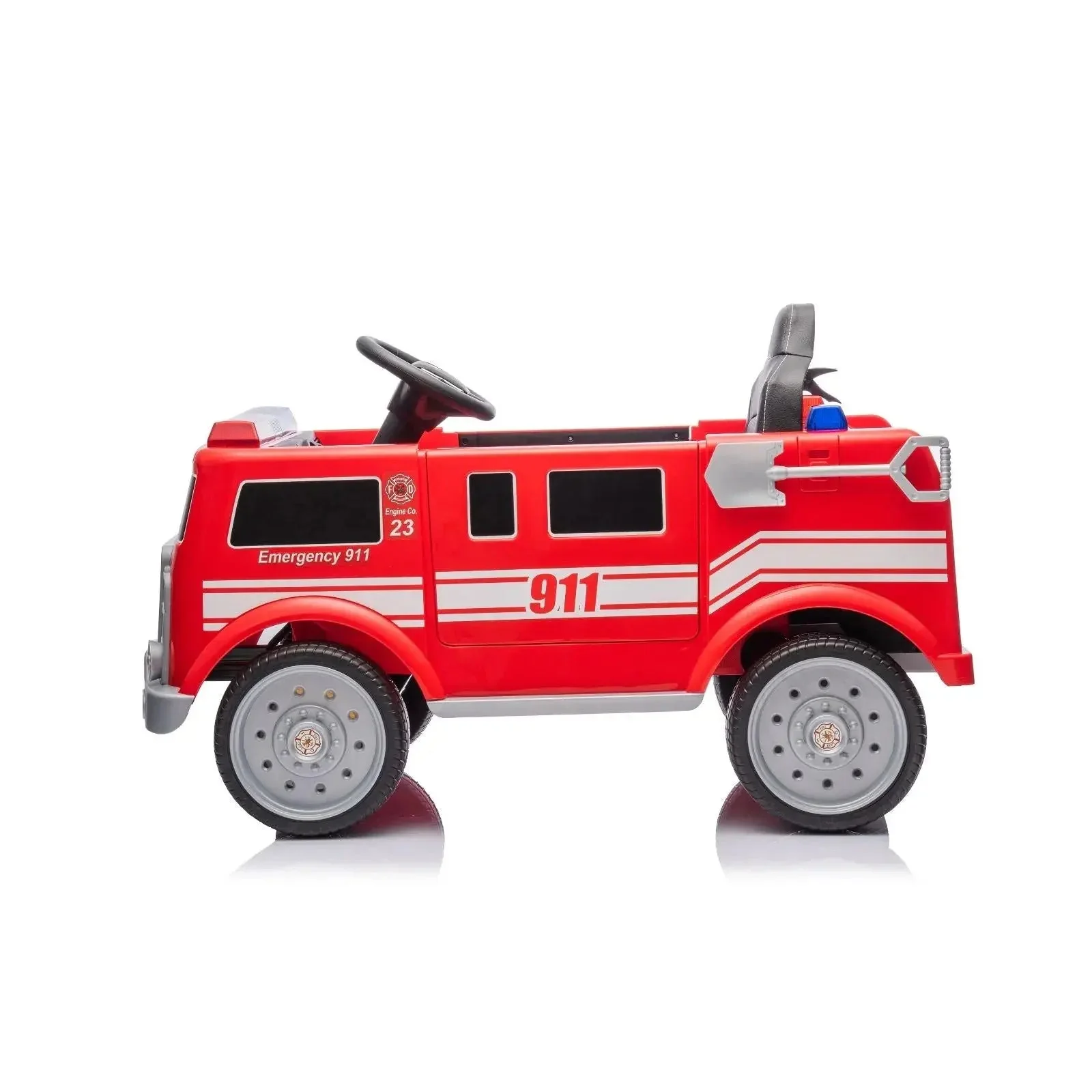 12V Freddo Fire Truck 1 Seater Ride on - Image 3