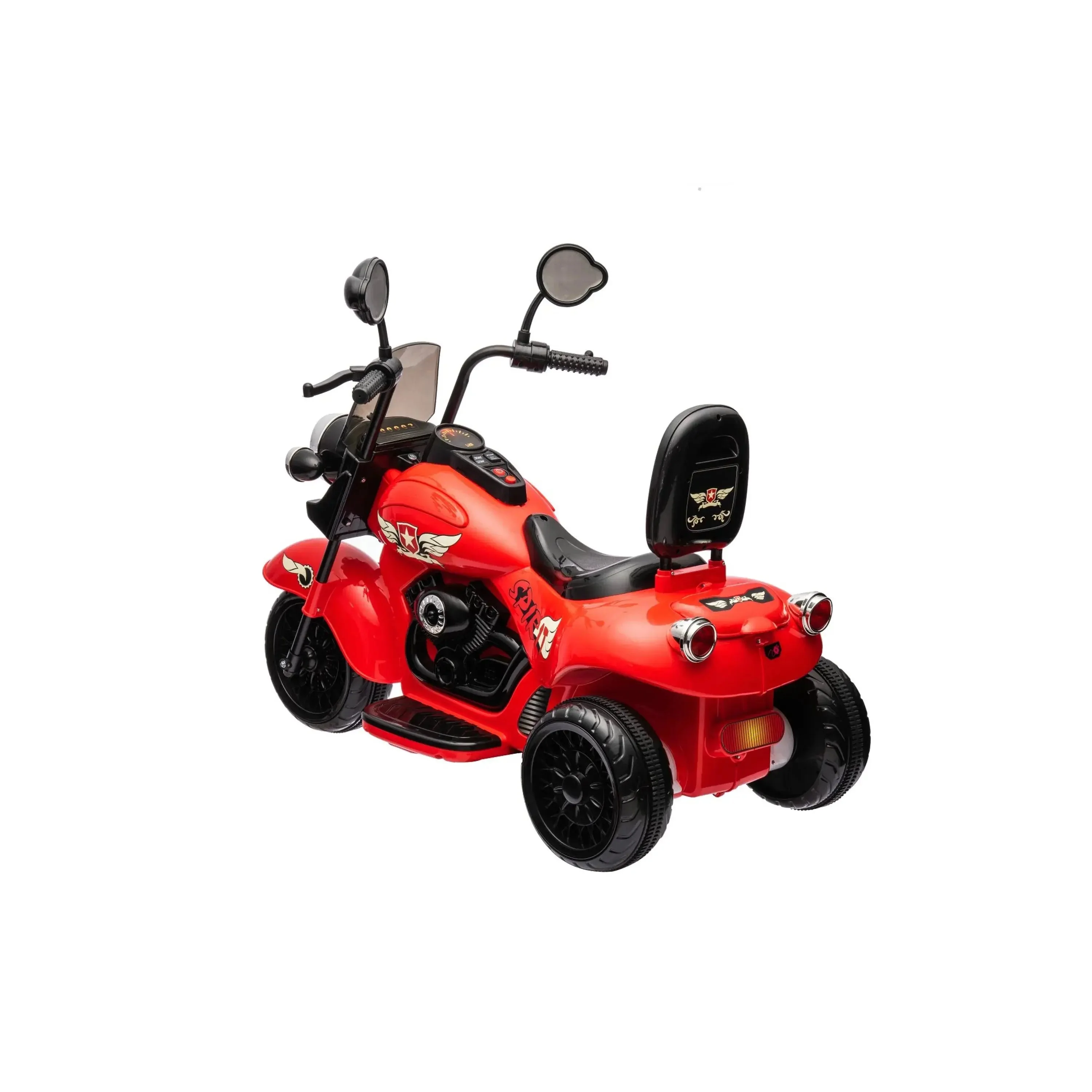 12V Freddo Kids Cruiser 1 Seater Motorcycle - Image 35