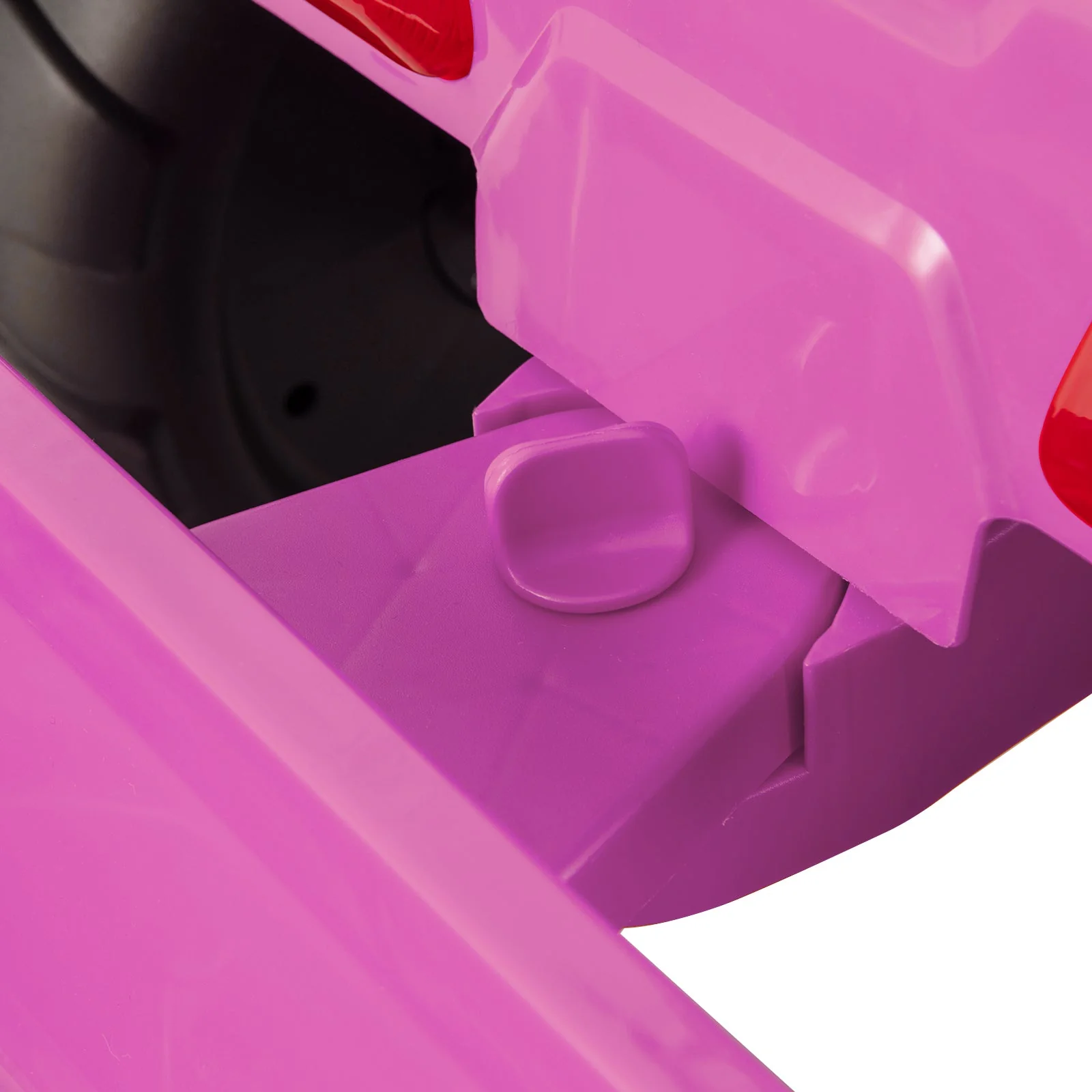 12V Kids Ride On Tractor with Trailer and Remote Control-Pink - Image 6