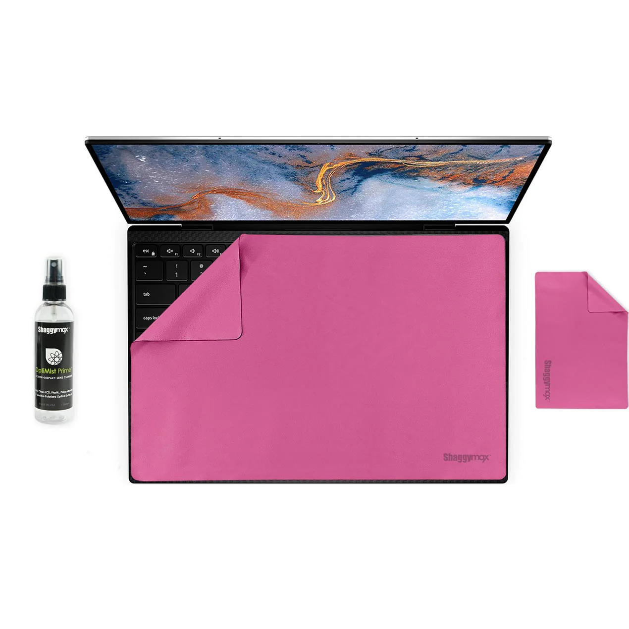 13" Laptop Screen Protector Keyboard Cover Microfiber & Cleaning Kit UnderWare Pac - Image 3