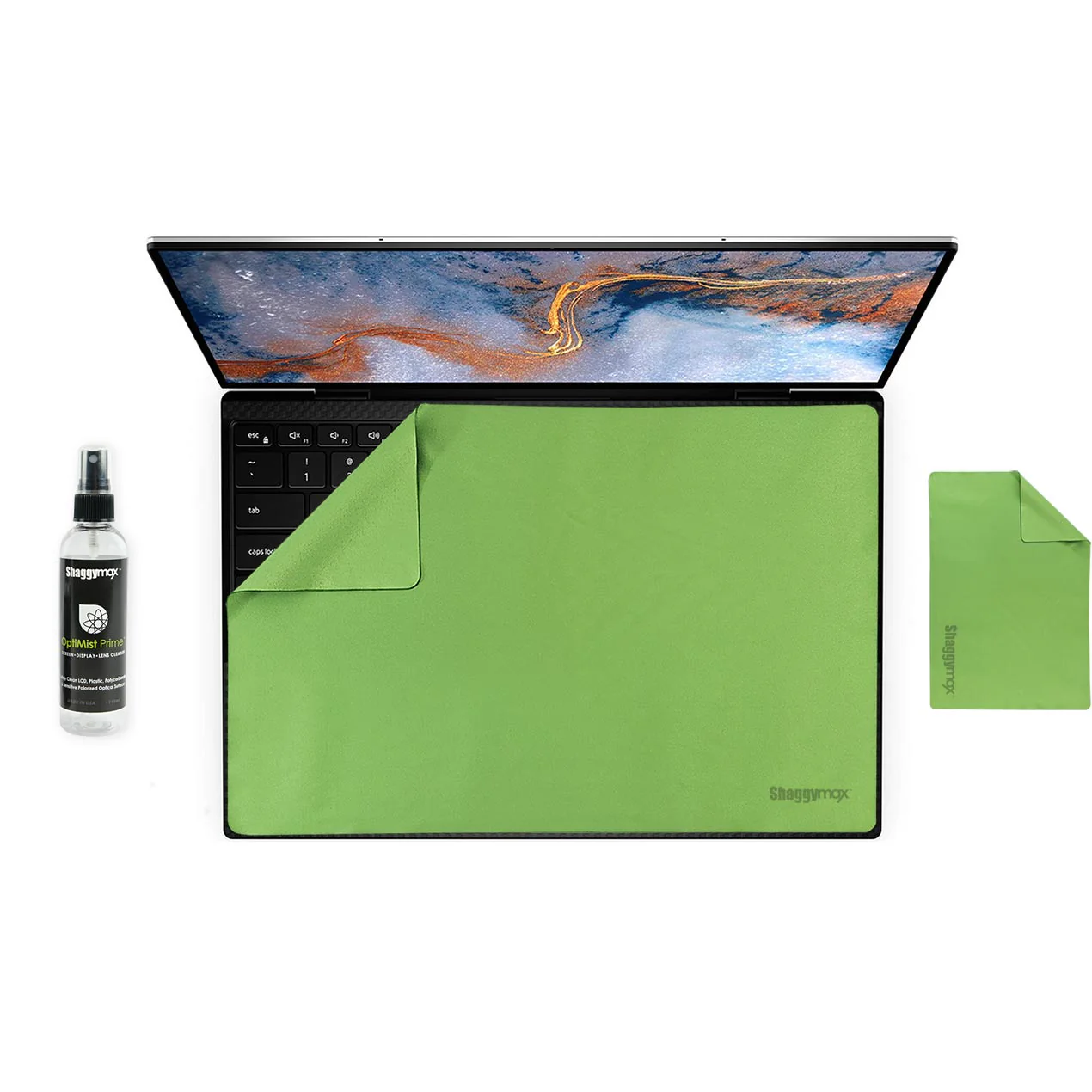 13" Laptop Screen Protector Keyboard Cover Microfiber & Cleaning Kit UnderWare Pac - Image 4