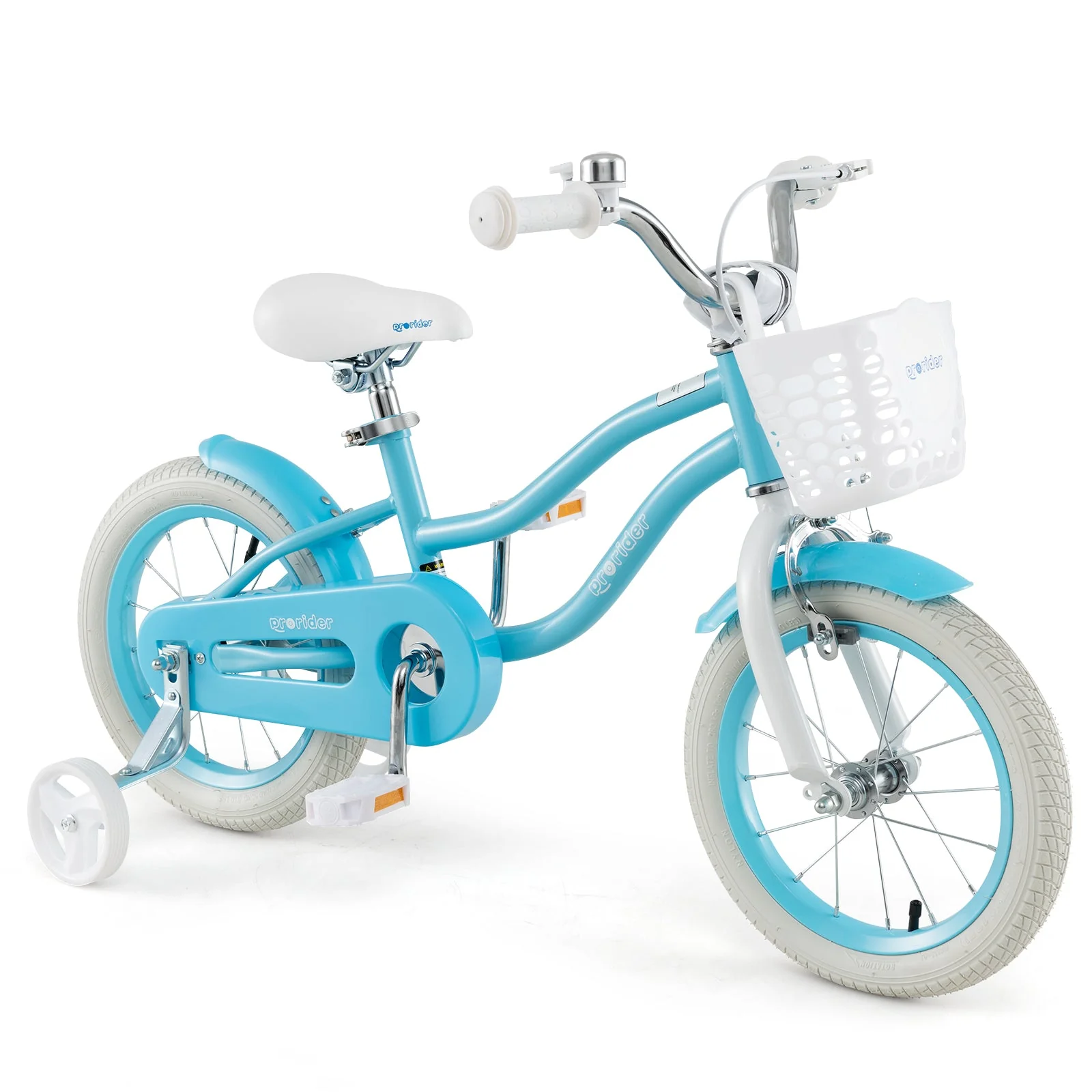 14/16/18 Inch Kids Bike with Dual Brakes and Adjustable Seat-14 inches - Image 2