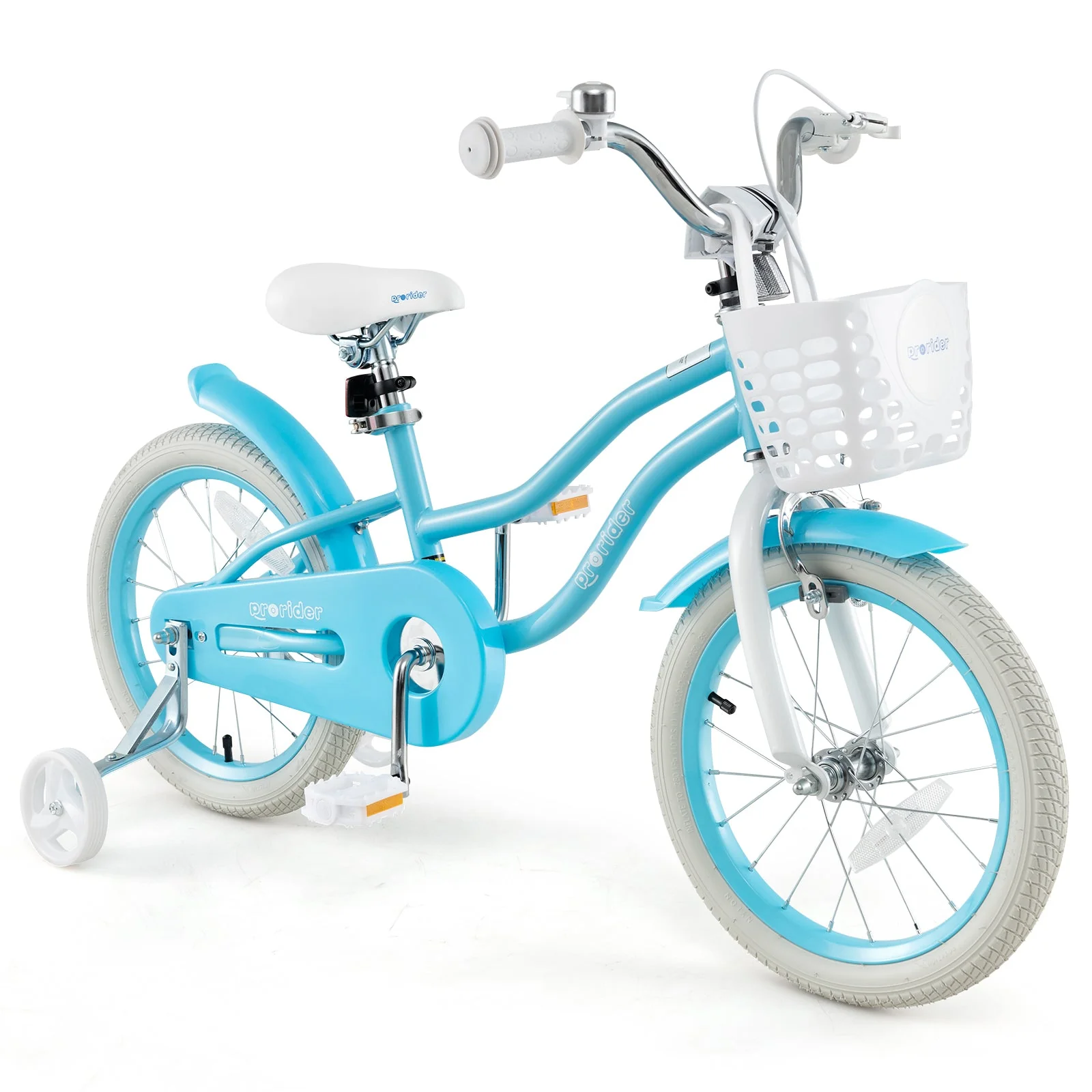 14/16/18 Inch Kids Bike with Dual Brakes and Adjustable Seat-16 inches - Image 3