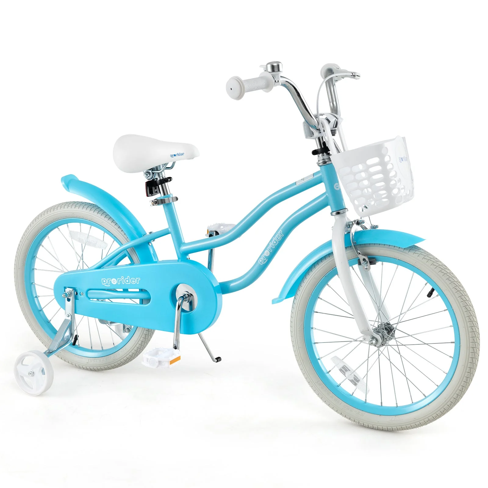 14/16/18 Inch Kids Bike with Dual Brakes and Adjustable Seat-18 inches - Image 3