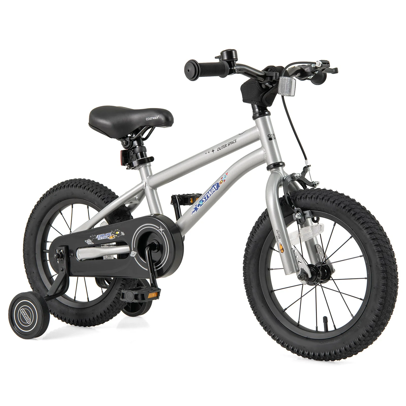 14-Inch Kids Bike Bicycle for Boys Girls 3-5 with High Carbon Steel Frame - Image 2