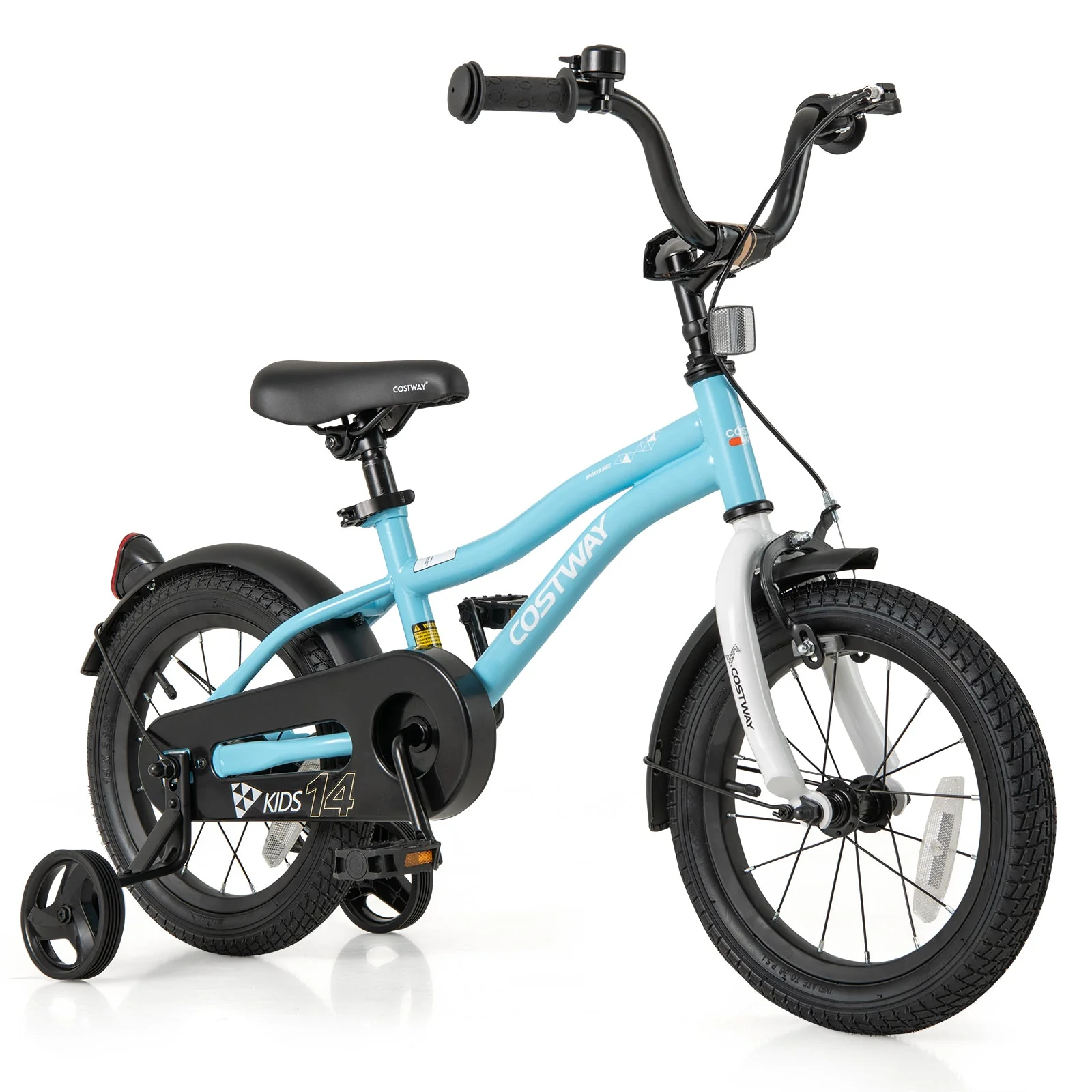 14-Inch Kids Bike for 3-5 Years Old Children Bicycle with Training Wheels - Image 3