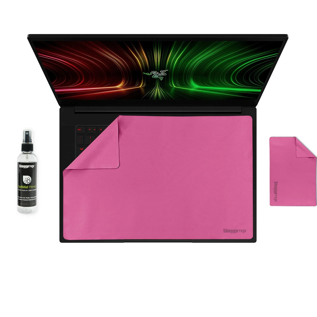 14" Laptop Screen Protector Keyboard Cover Microfiber & Cleaning Kit UnderWare Pac - Image 4
