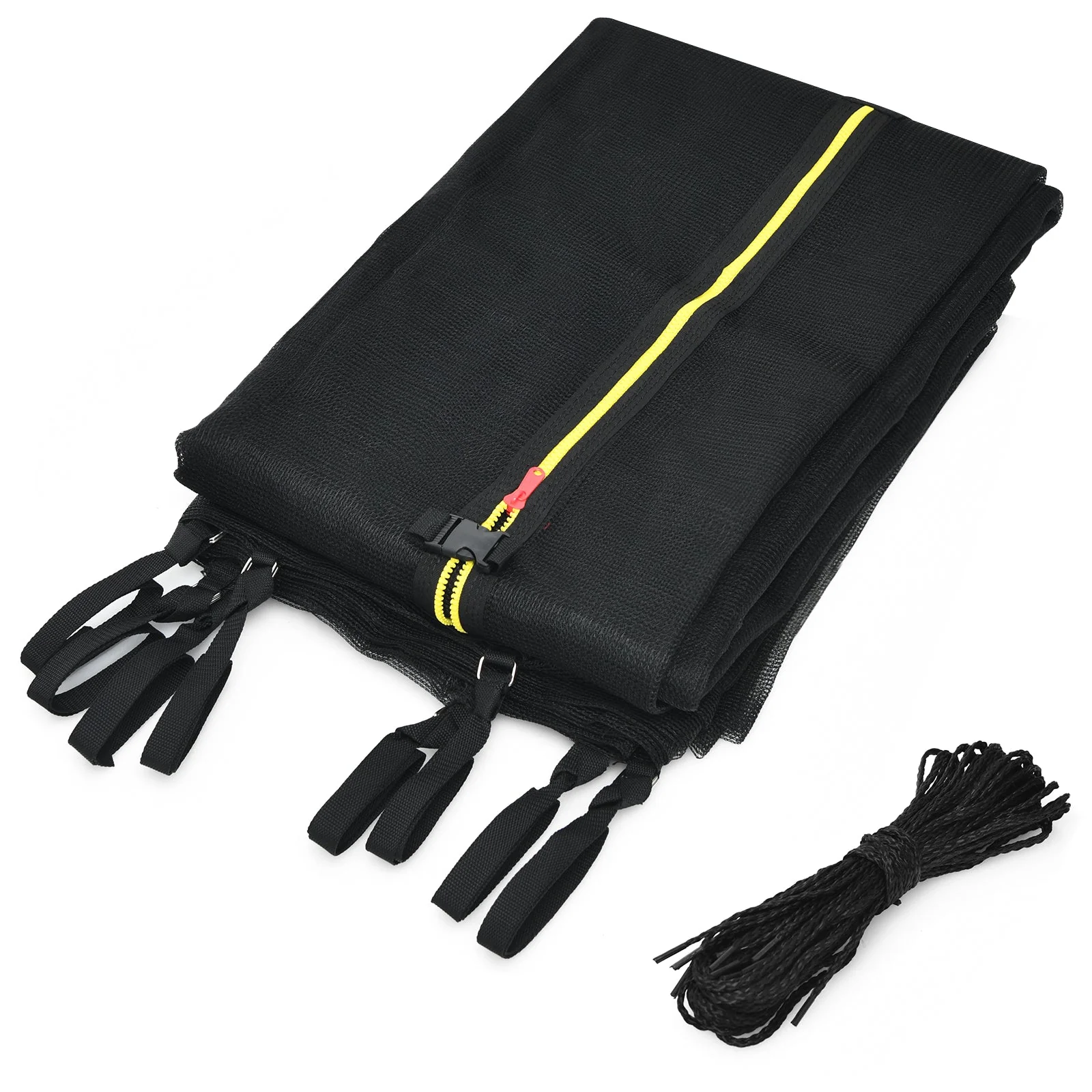 15/16 Feet Trampoline Replacement Safety Net with Adjustable Straps-15 ft - Image 4