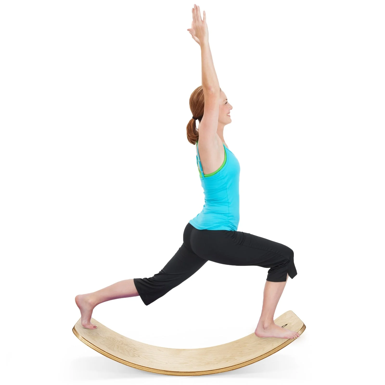 15.5 Inch Wobble Board for Kids and Adults-Natural - Image 6