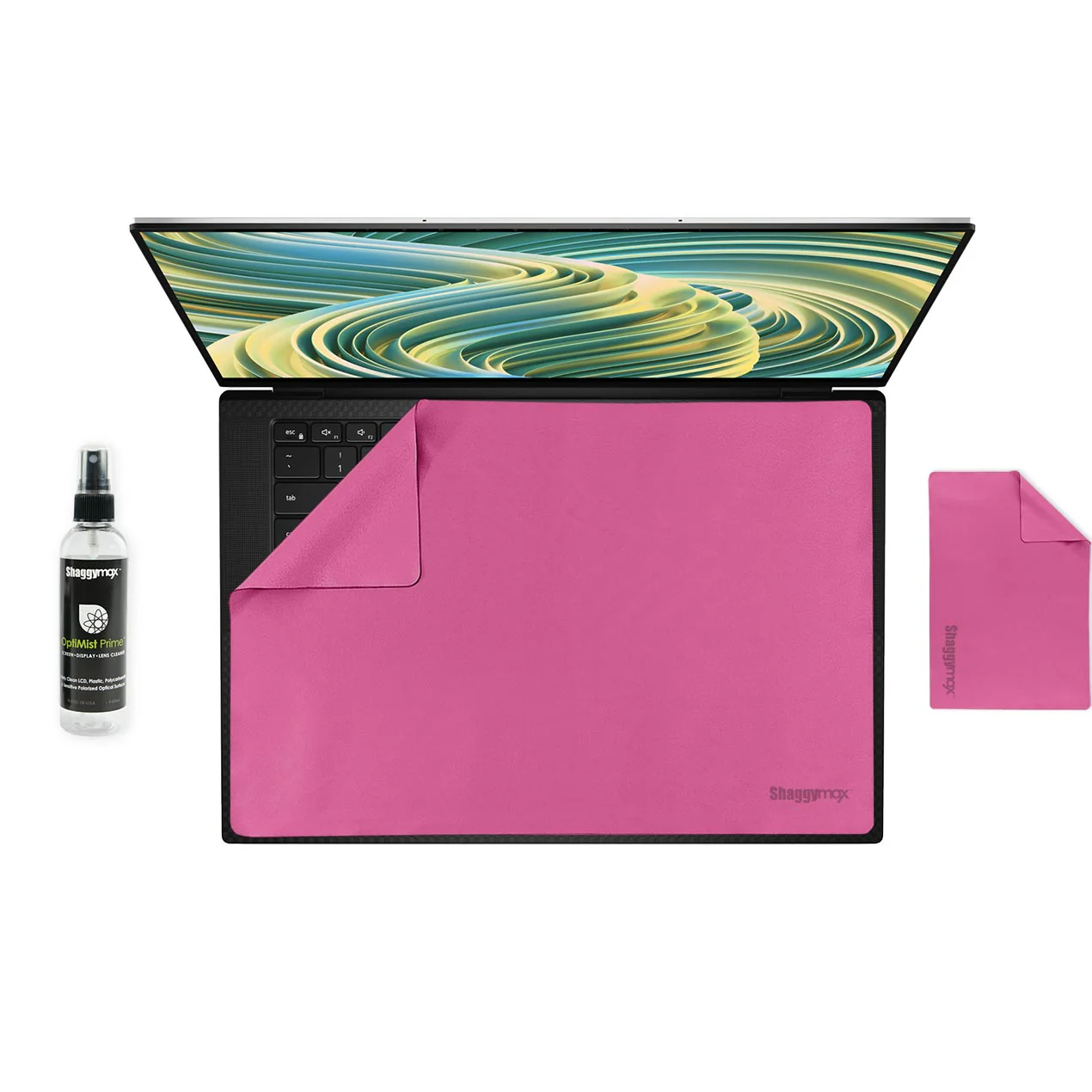 15.6" Laptop Screen Protector Keyboard Cover Cleaner Kit UnderWare Pac - Image 3