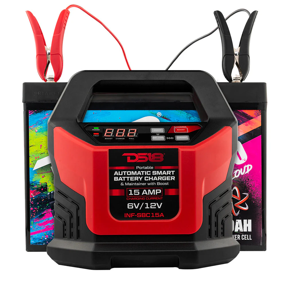 15 AMP Automatic Smart Lithium and AGM Battery Charger, Maintainer and Jump Booster - Image 3