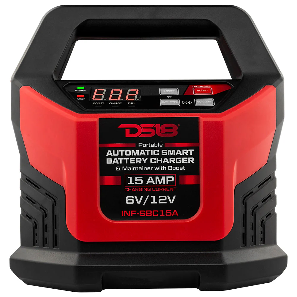 15 AMP Automatic Smart Lithium and AGM Battery Charger, Maintainer and Jump Booster - Image 4