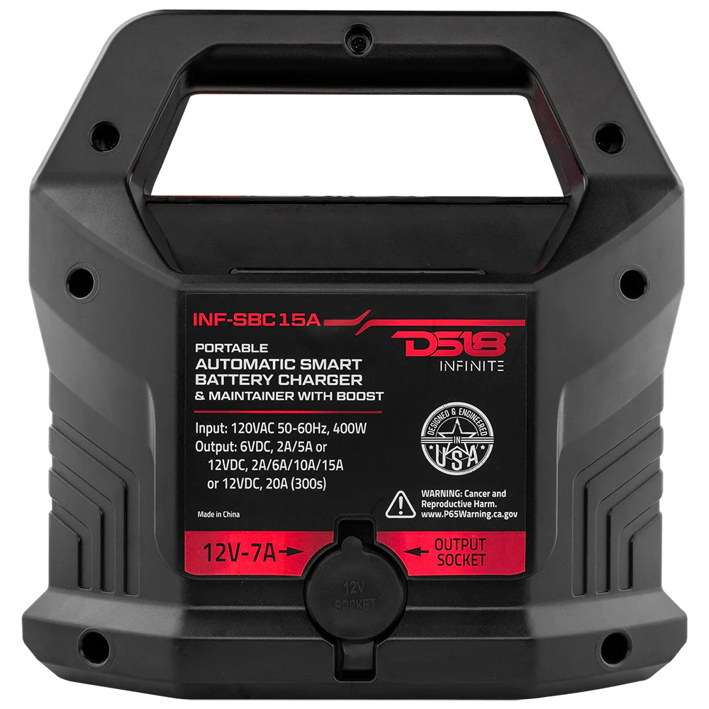 15 AMP Automatic Smart Lithium and AGM Battery Charger, Maintainer and Jump Booster - Image 5